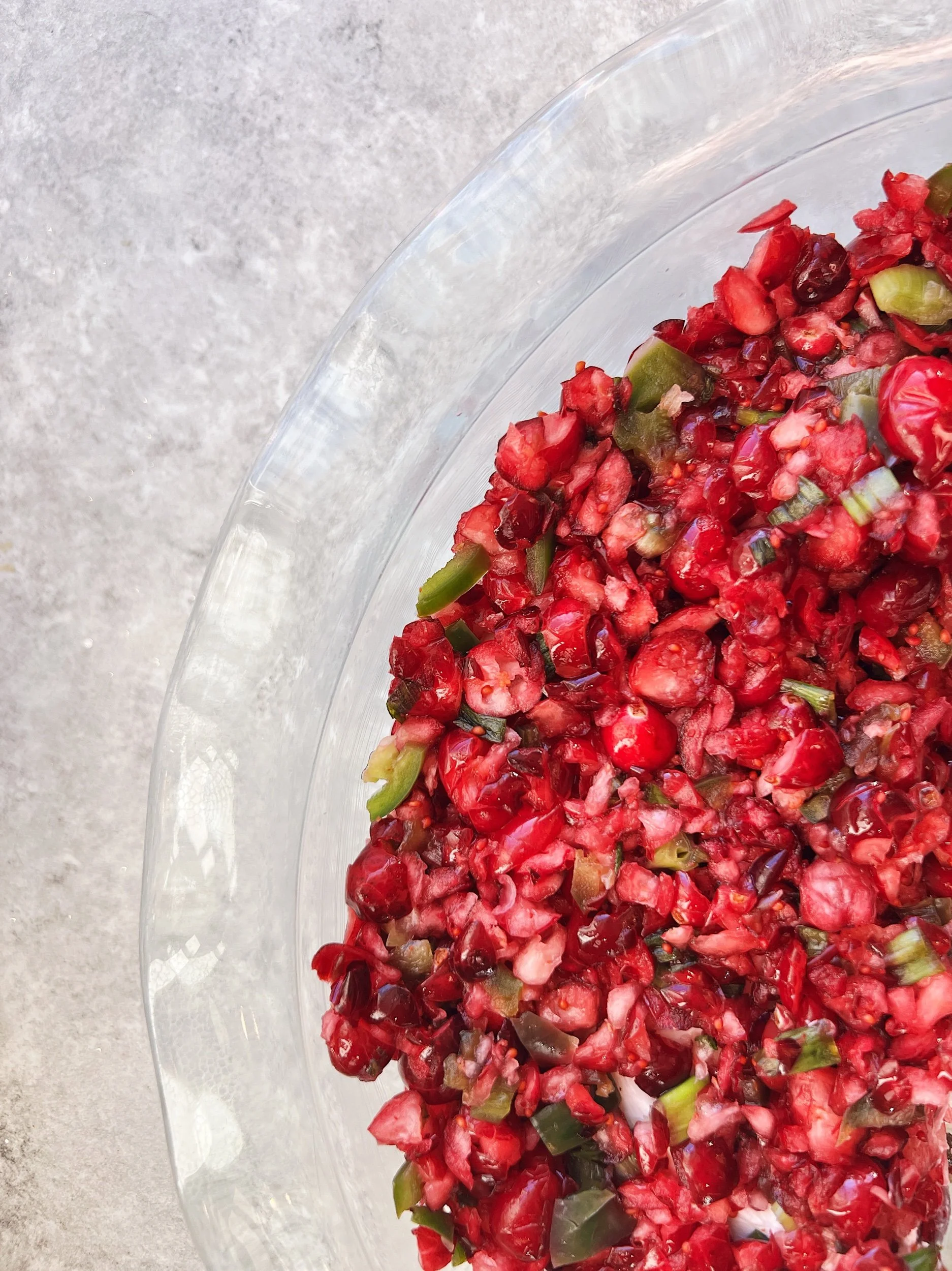 Cranberry Jalapeño Cream Cheese Dip