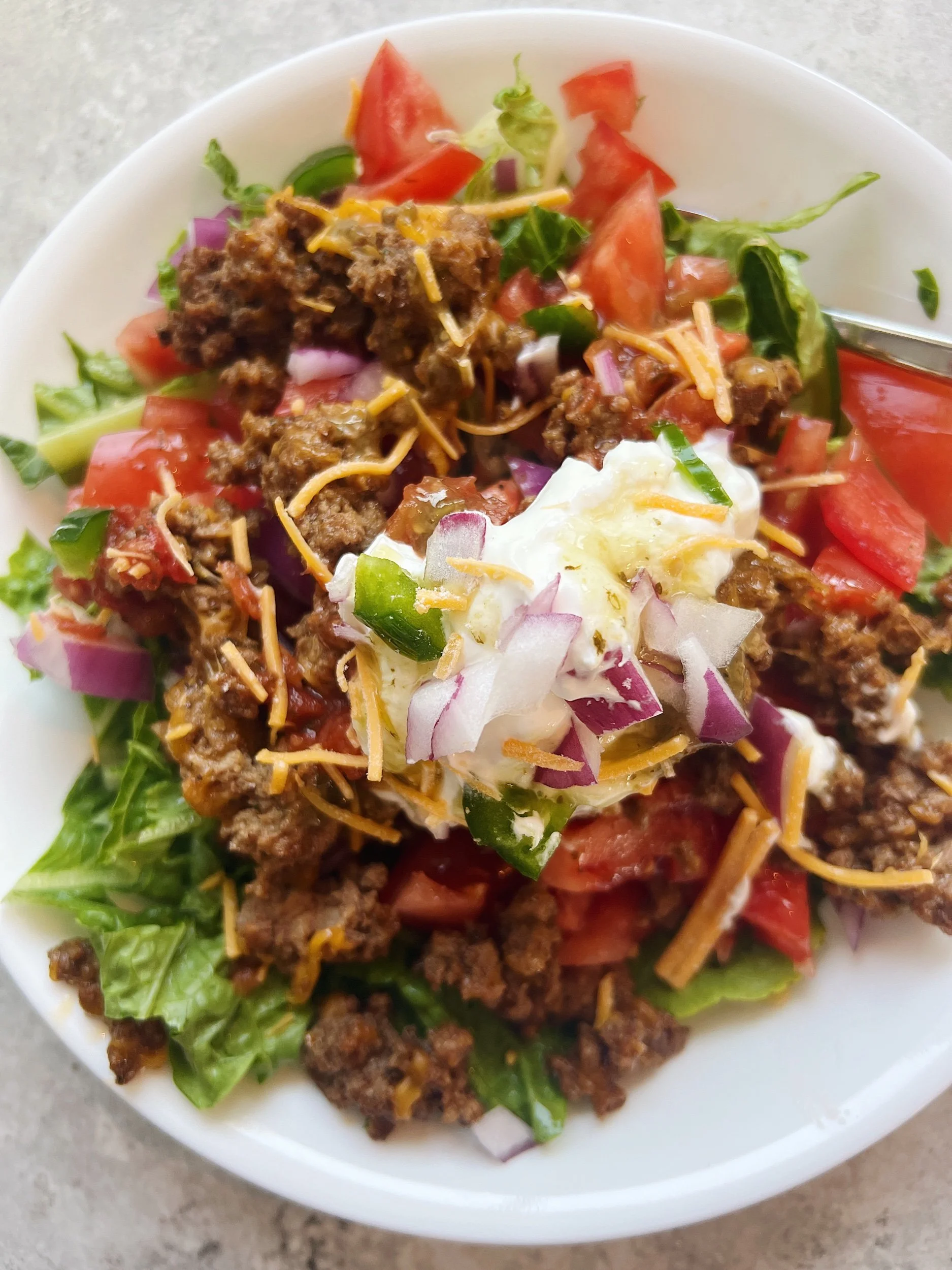 Beef Taco Bowl
