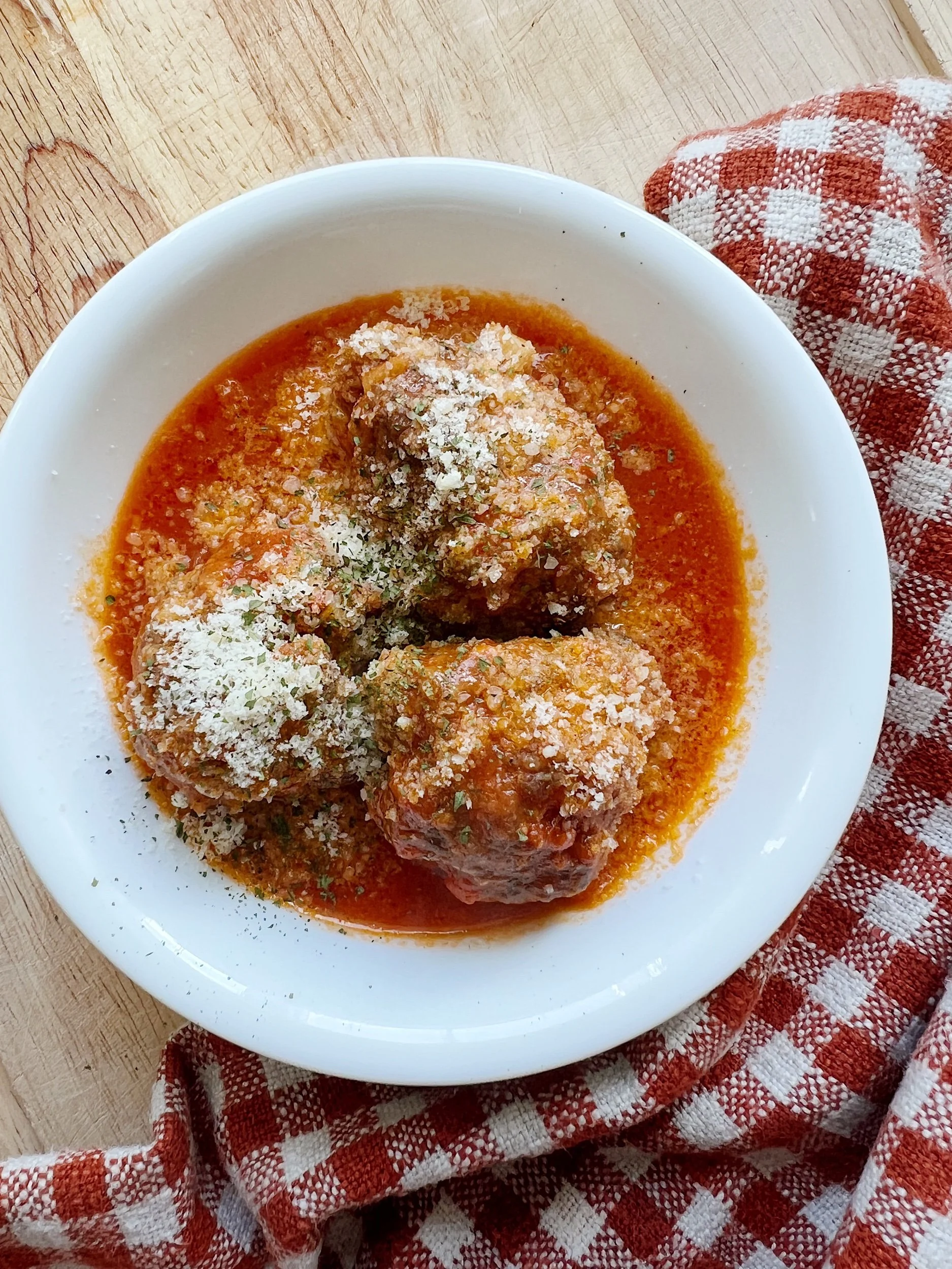 Gluten Free Beef Meatballs