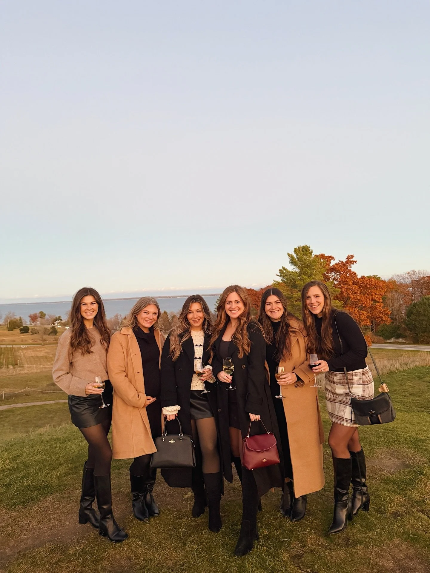 A weekend for the girlies 🍒🥂✨🤍