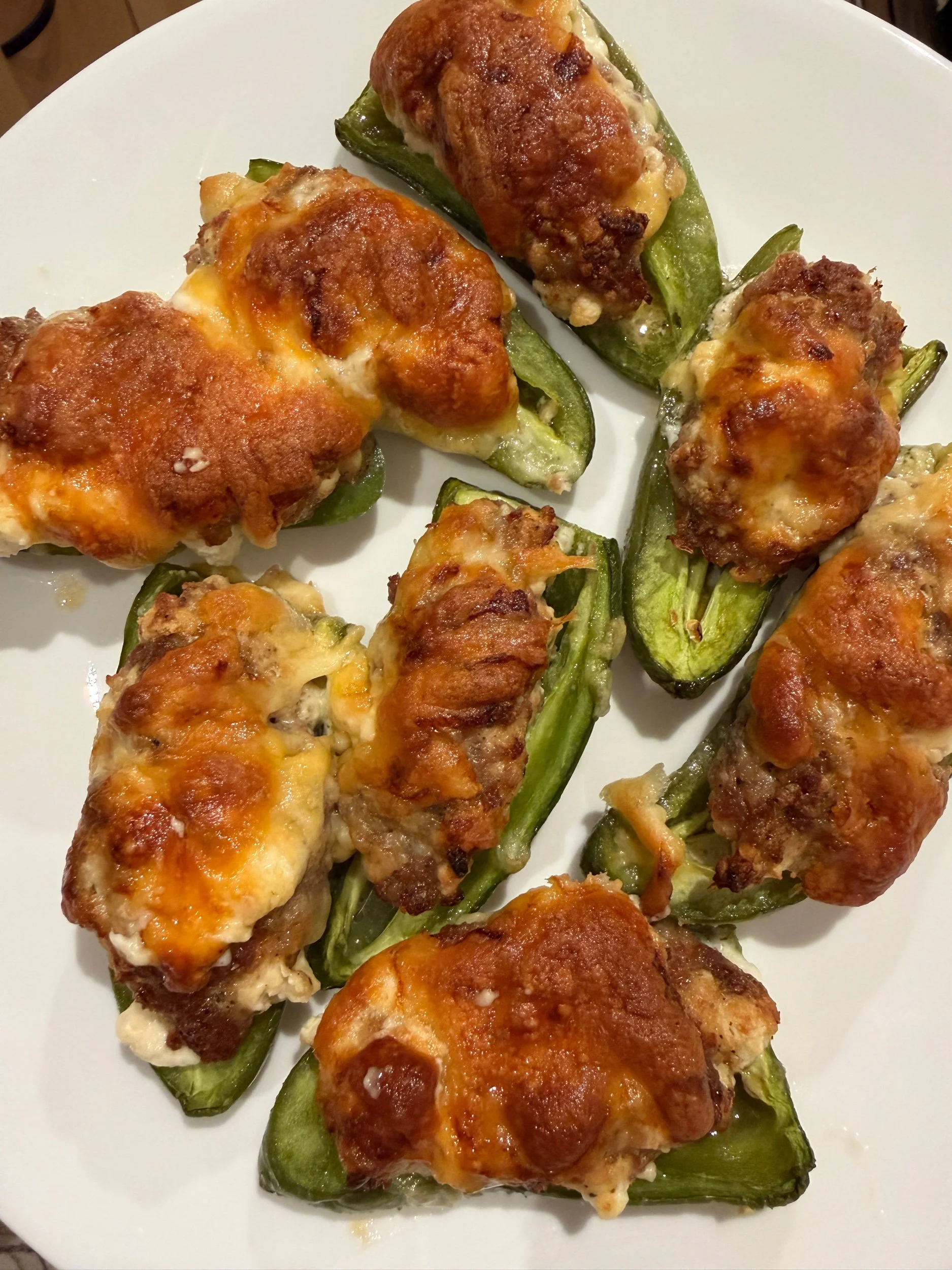 Sausage Jalapeño Poppers&nbsp;