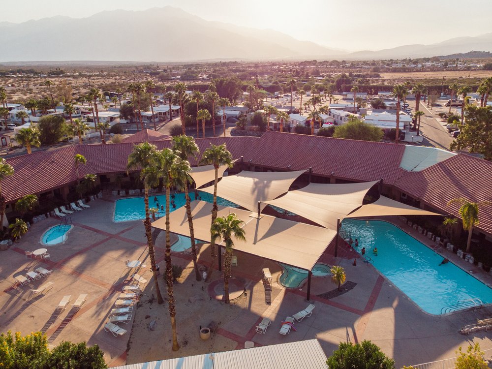 Mineral Pools Shade Sails