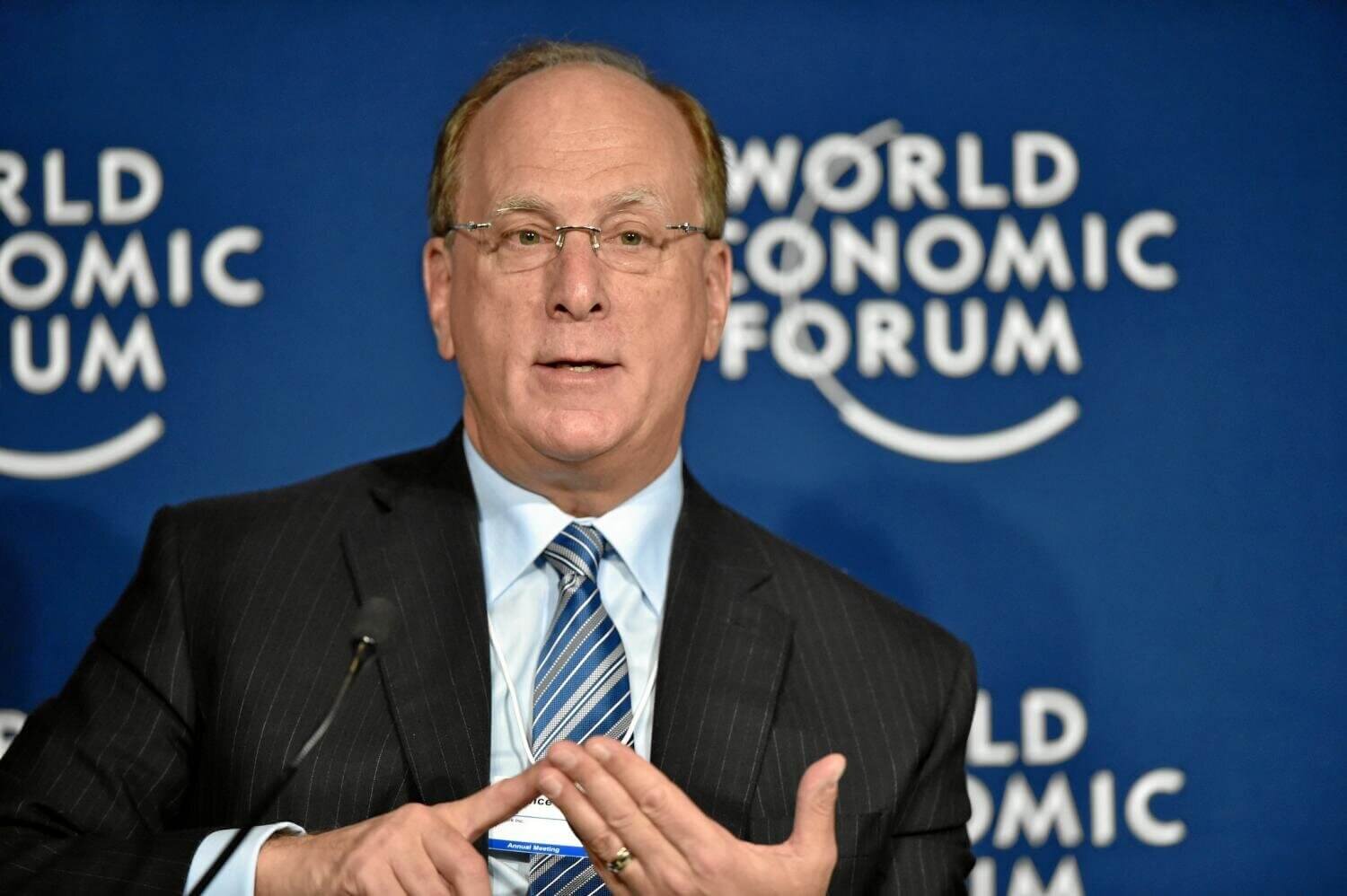 Larry Fink, CEO and Chairman of BlackRock, Inc