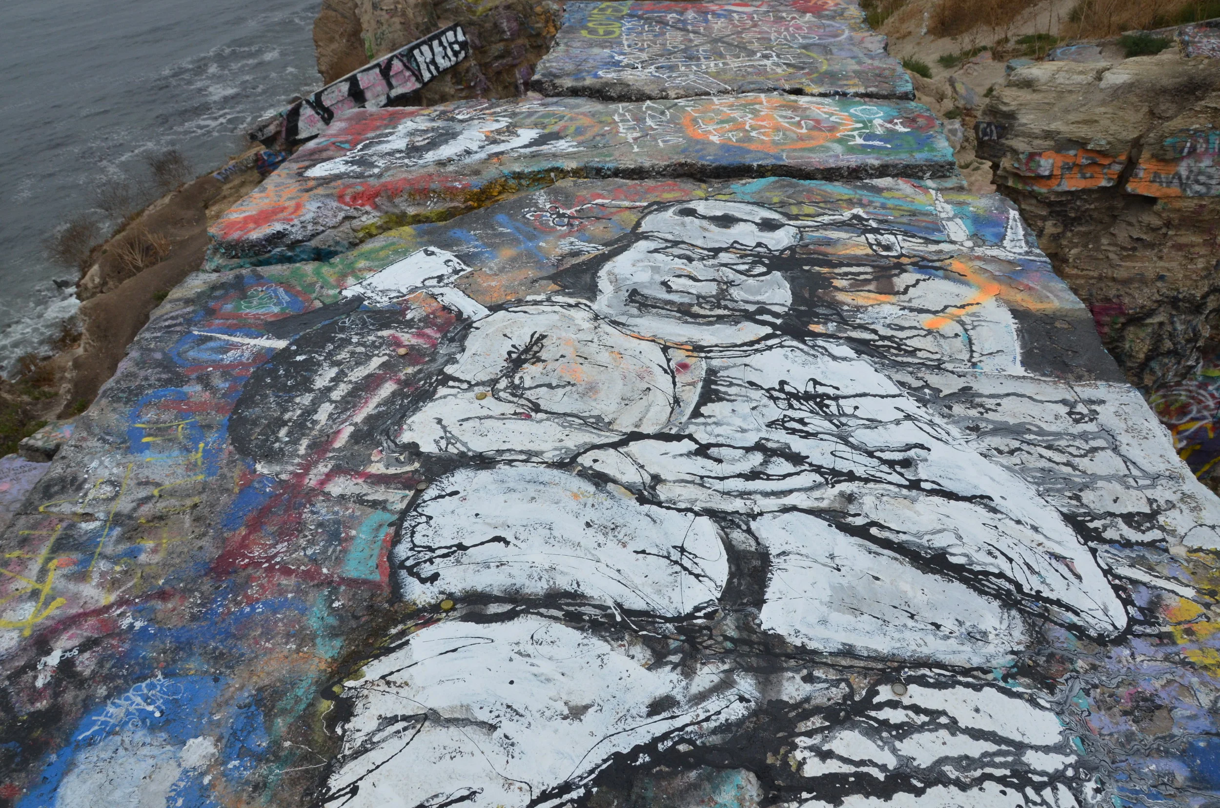  Panel 8: The planes fell to earth (the redacted version). 