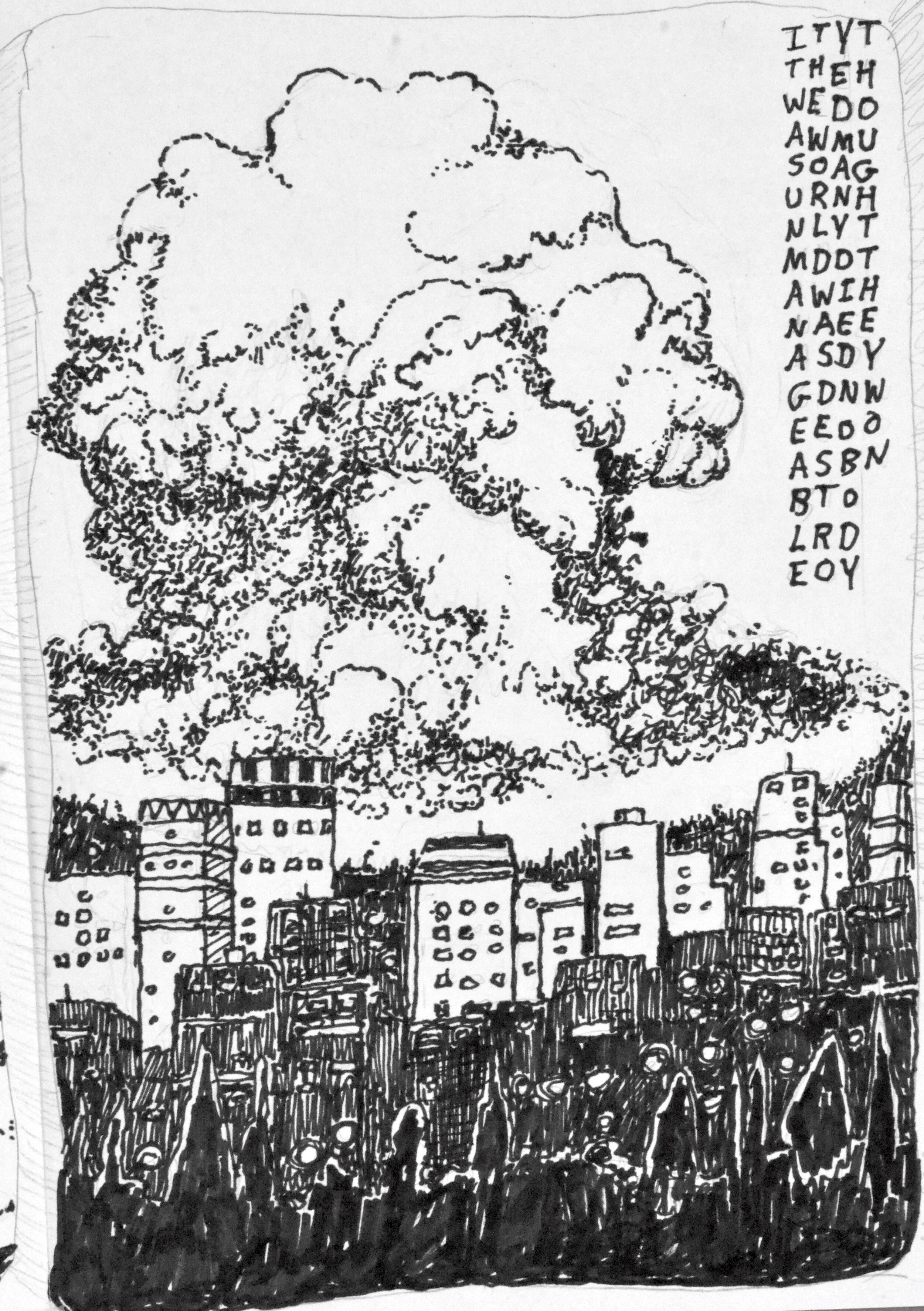  Page IV: It was unmanageable. The world was destroyed. Many died. Nobody thought they had won. 