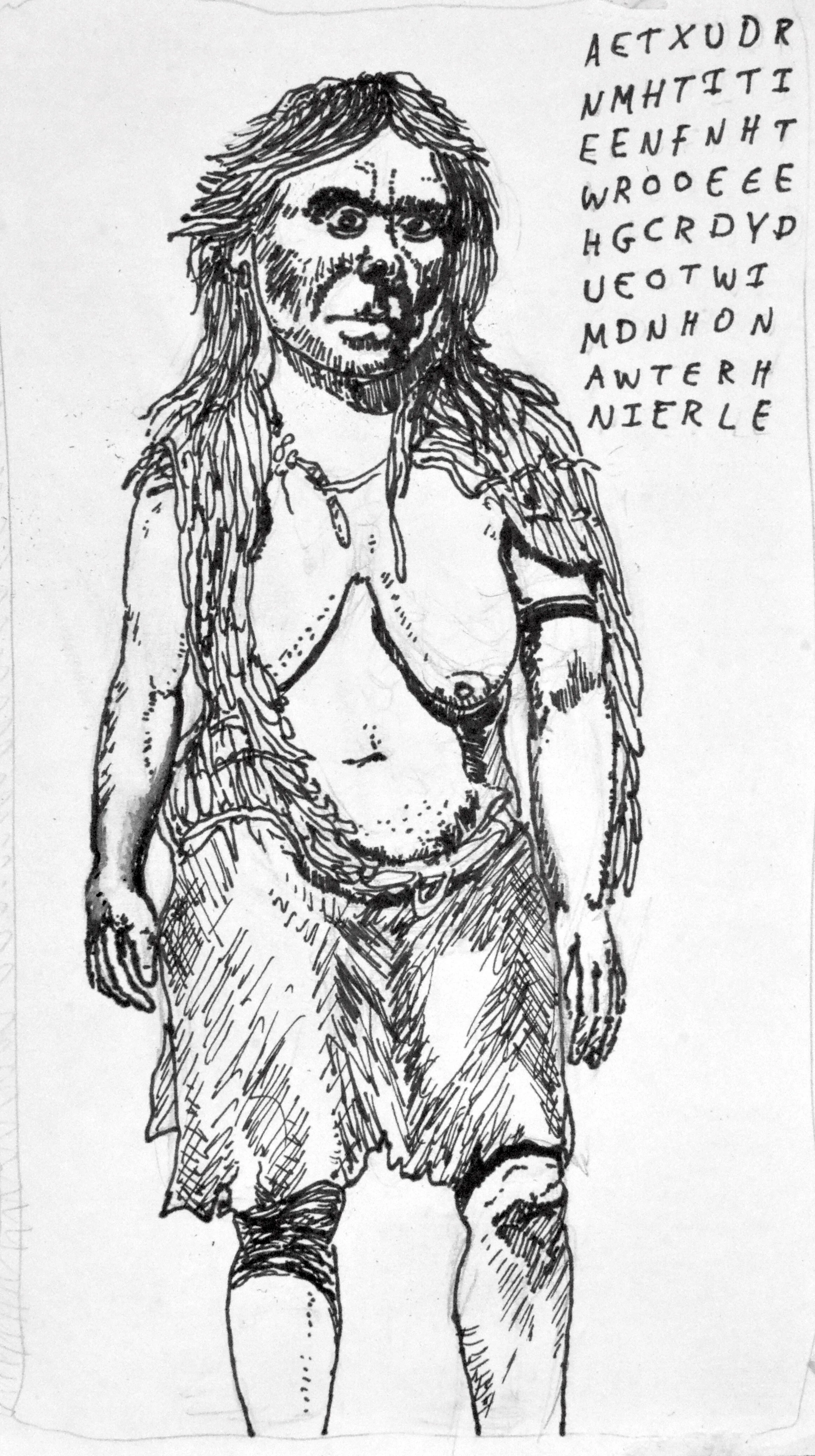  Page 103: A new human emerged with no context for the ruined world they inherited. 