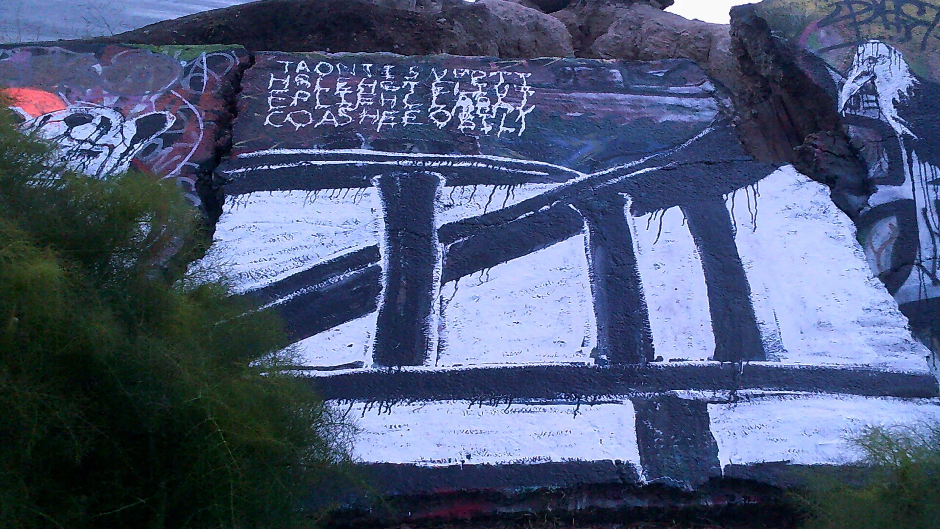  Panel 2: The car pool lane is the highest level of Los Angeles spirituality.&nbsp; 