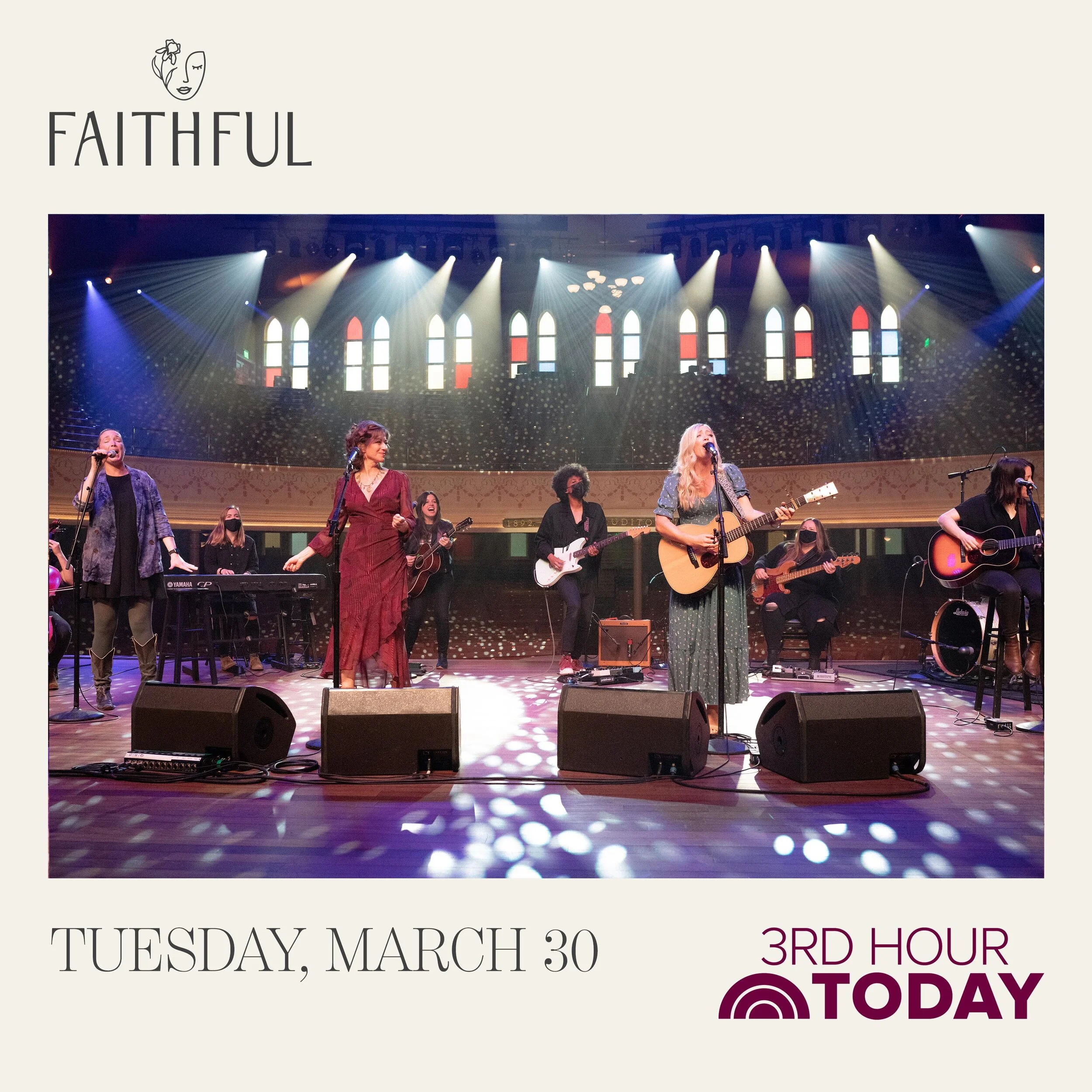AMY GRANT AND ELLIE HOLCOMB PERFORM ‘A WOMAN’ FROM THE FAITHFUL: “GO AND SPEAK” ALBUM AND ARE INTERVIEWED LIVE ON THE TODAY SHOW