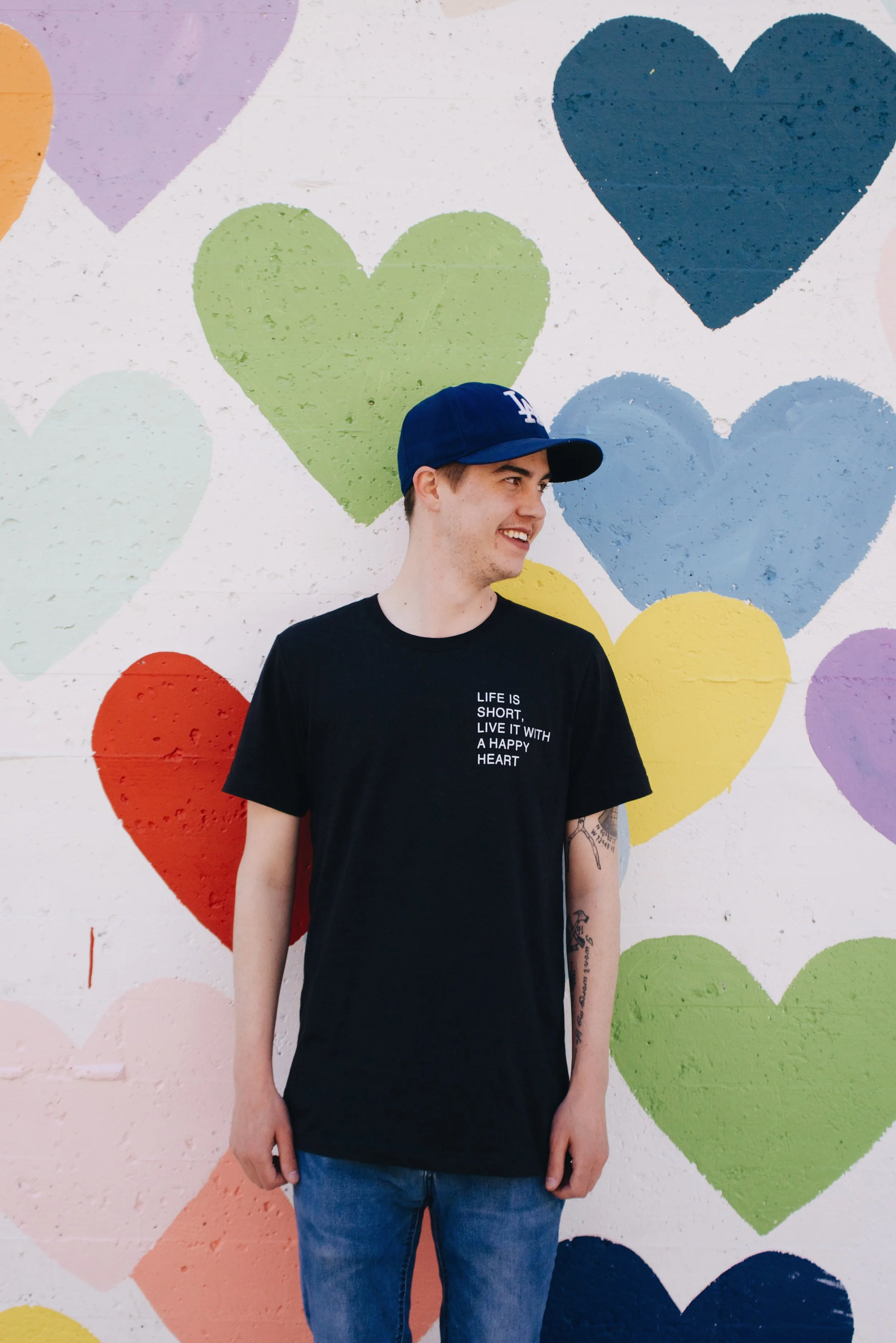 Live Happy Tee - Mens