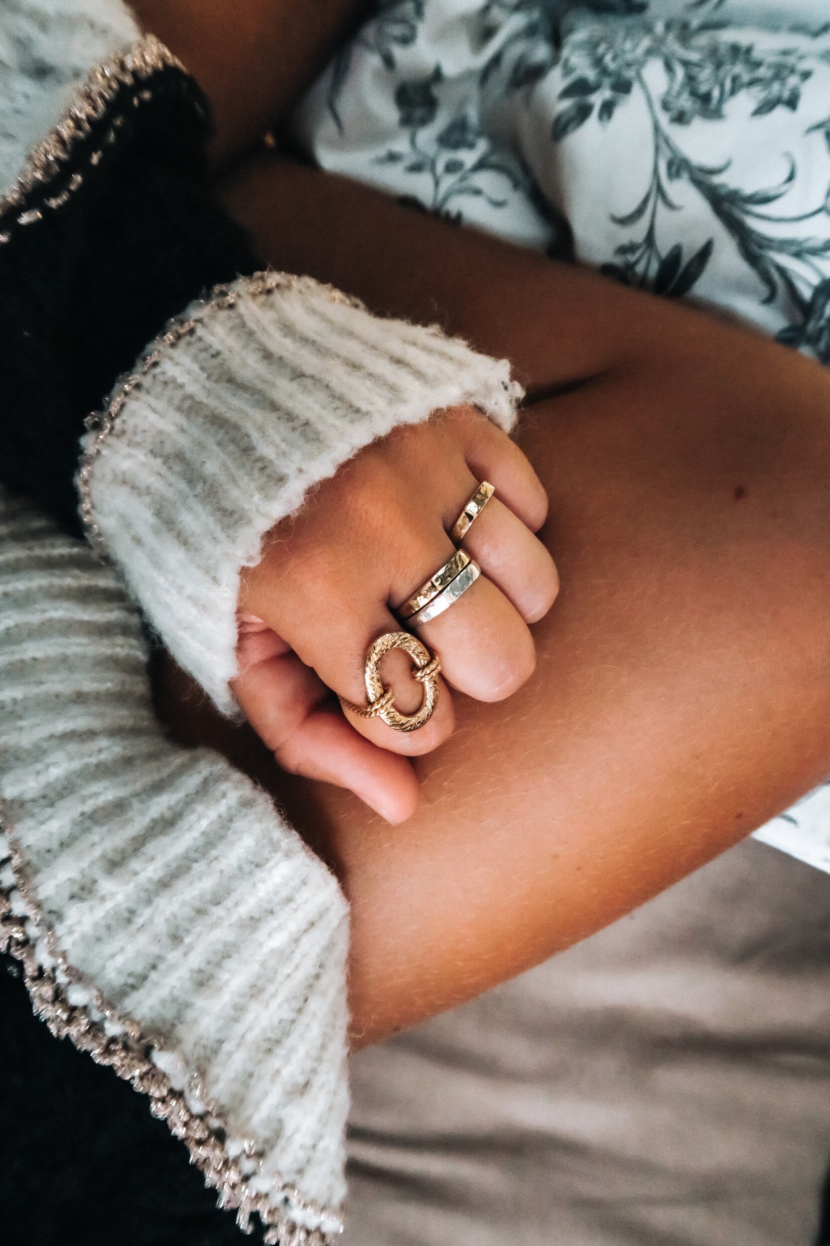 Bague Tintamarre plaqué or ou argent accumulation