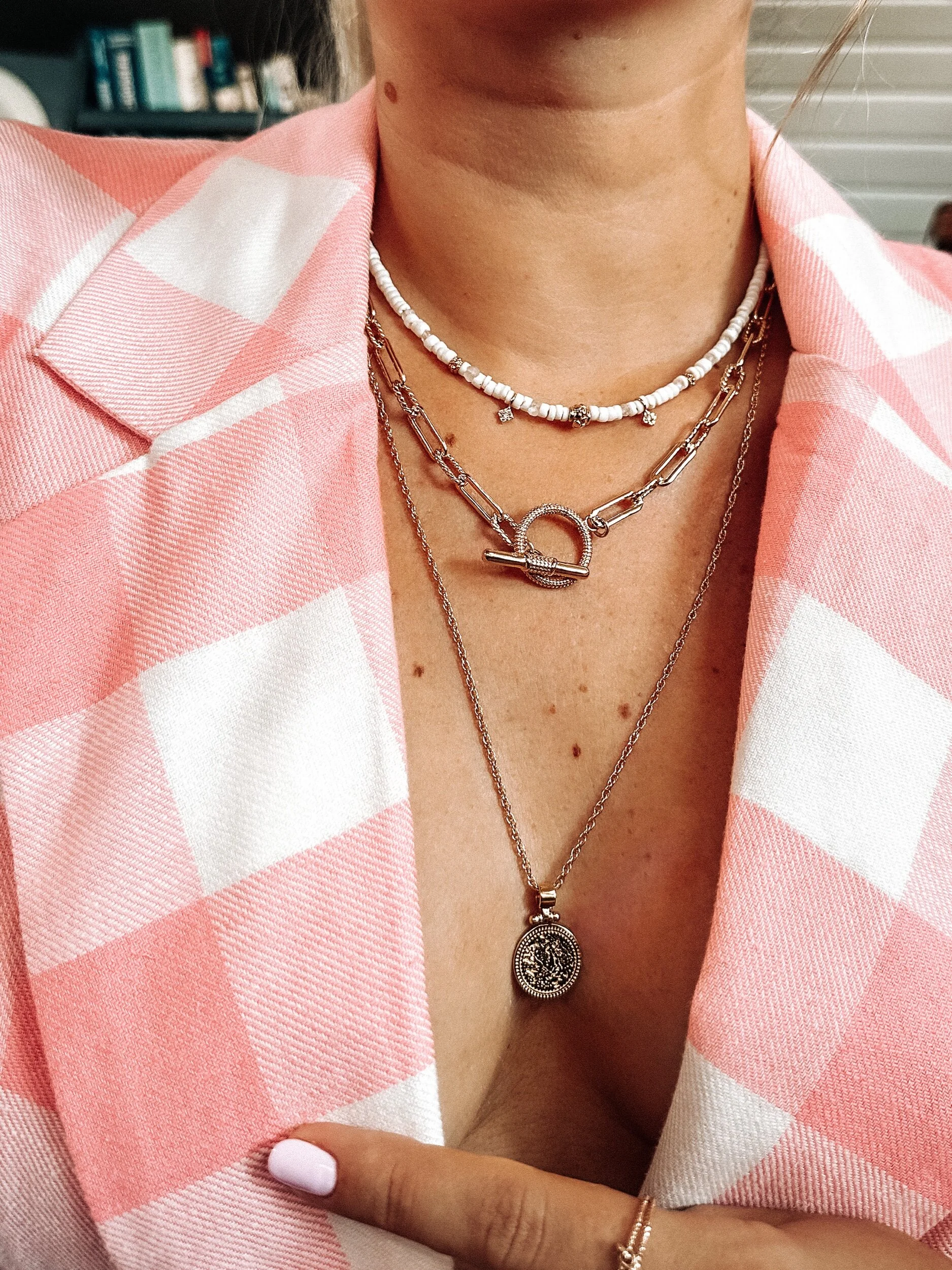 Collier Freeport Plaqué Or Look Eté