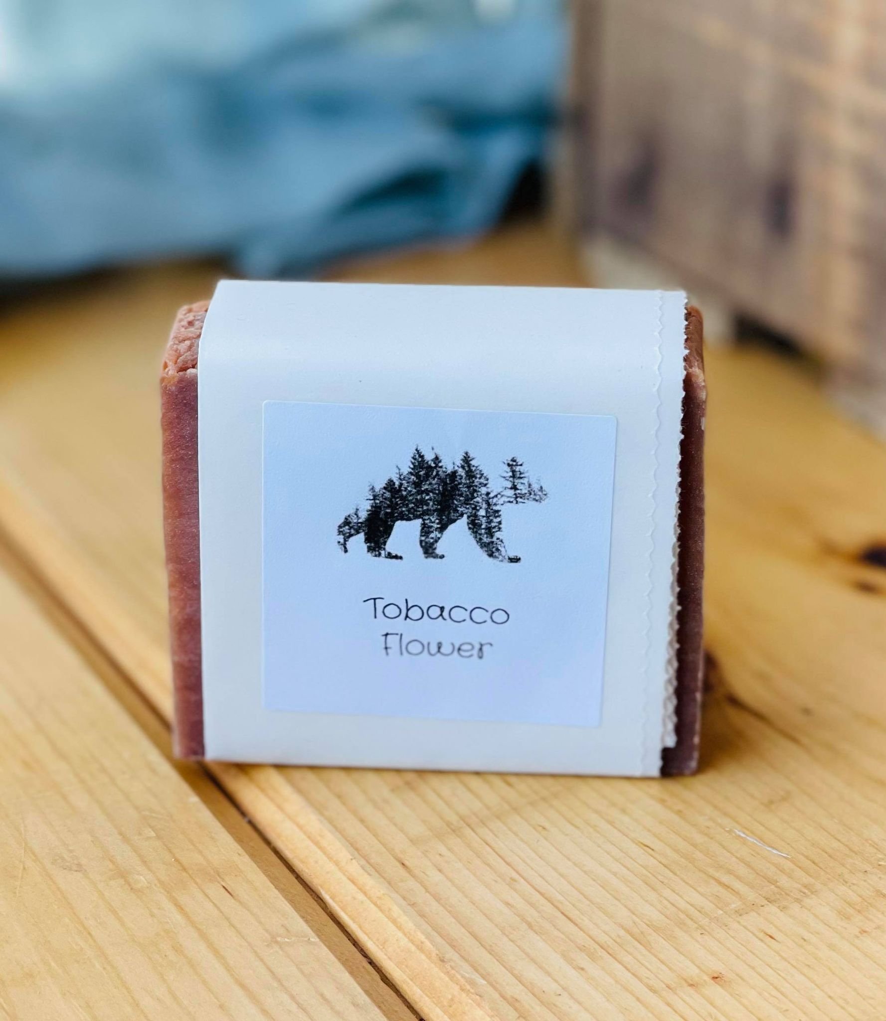 Tobacco Flower Soap Bar — bare