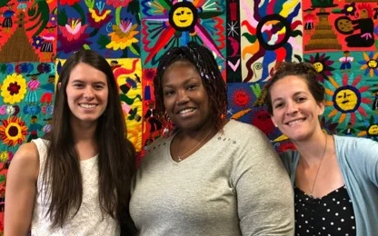 The Journey’s End Interpreting Team (Katlyn, Shakira, and Sarah)