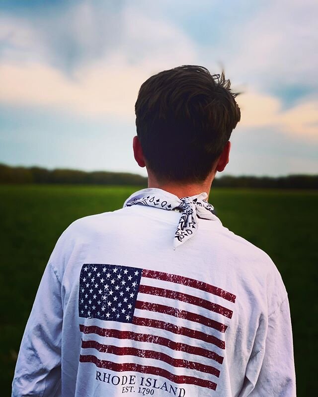 American flag long sleeves will be in stock soon for the 4th of July