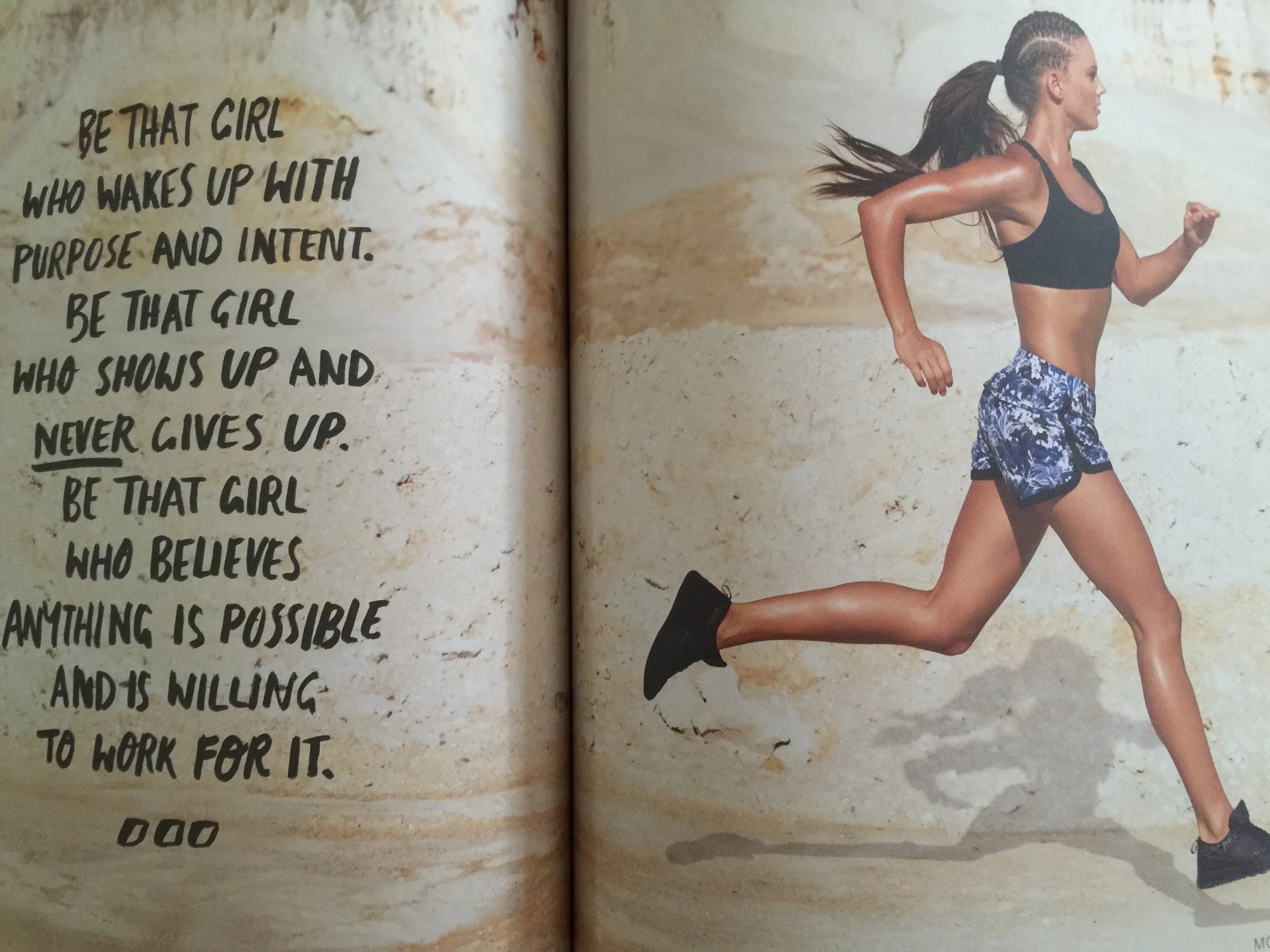 Inspiration from Lorna Jane Clarkston