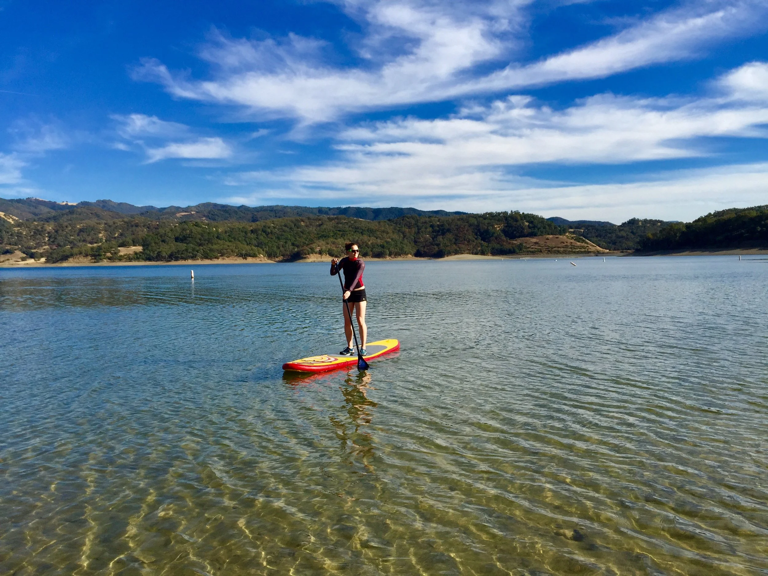Getting #PooleFit on the Paddle Board