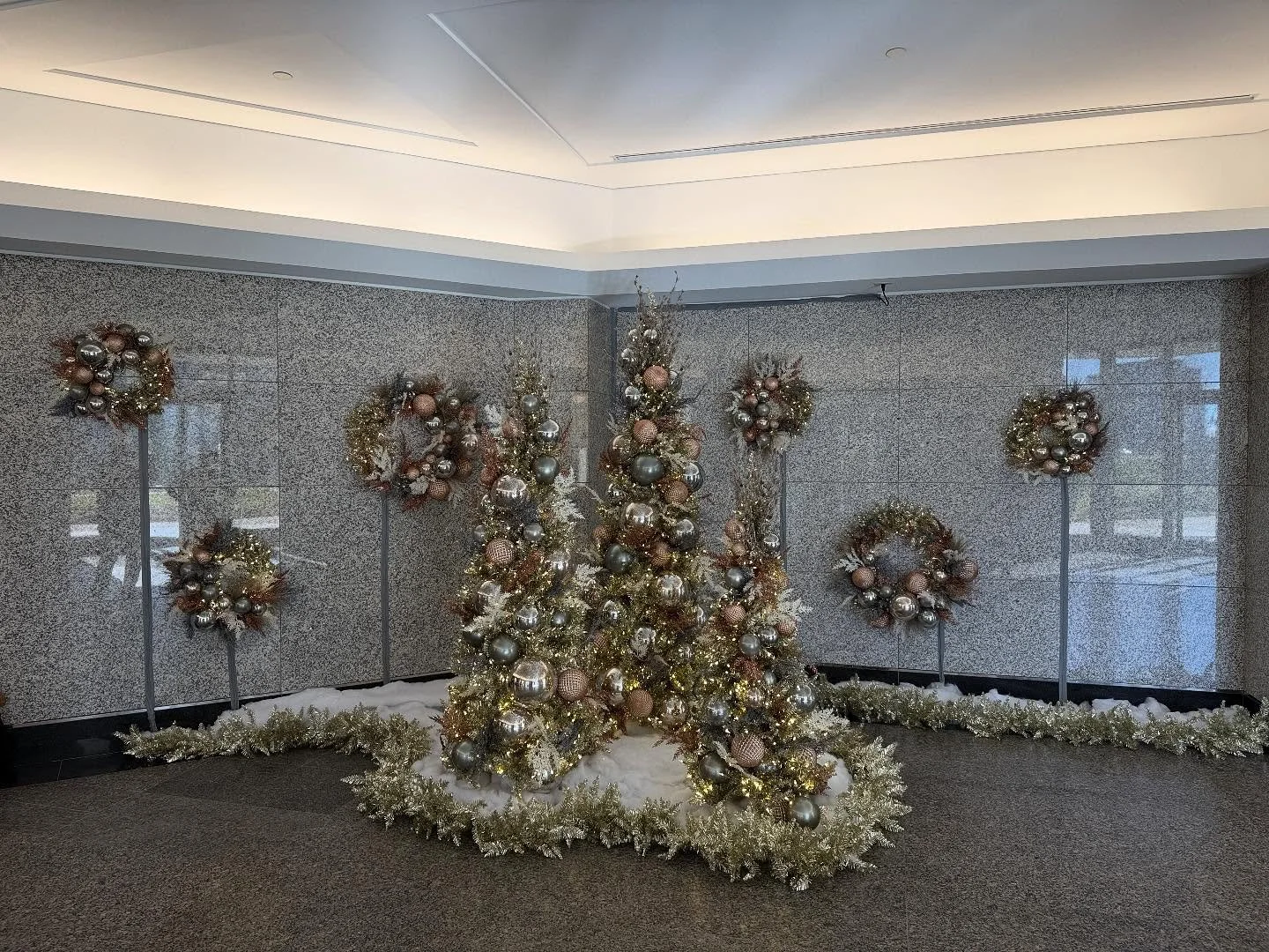 Happy Holiday! We've been decking the halls all month, but have the utmost respect for the Turkey.

 #holidaydecorating #oakbrookholiday #corporate #corporateholiday #deckthehalls