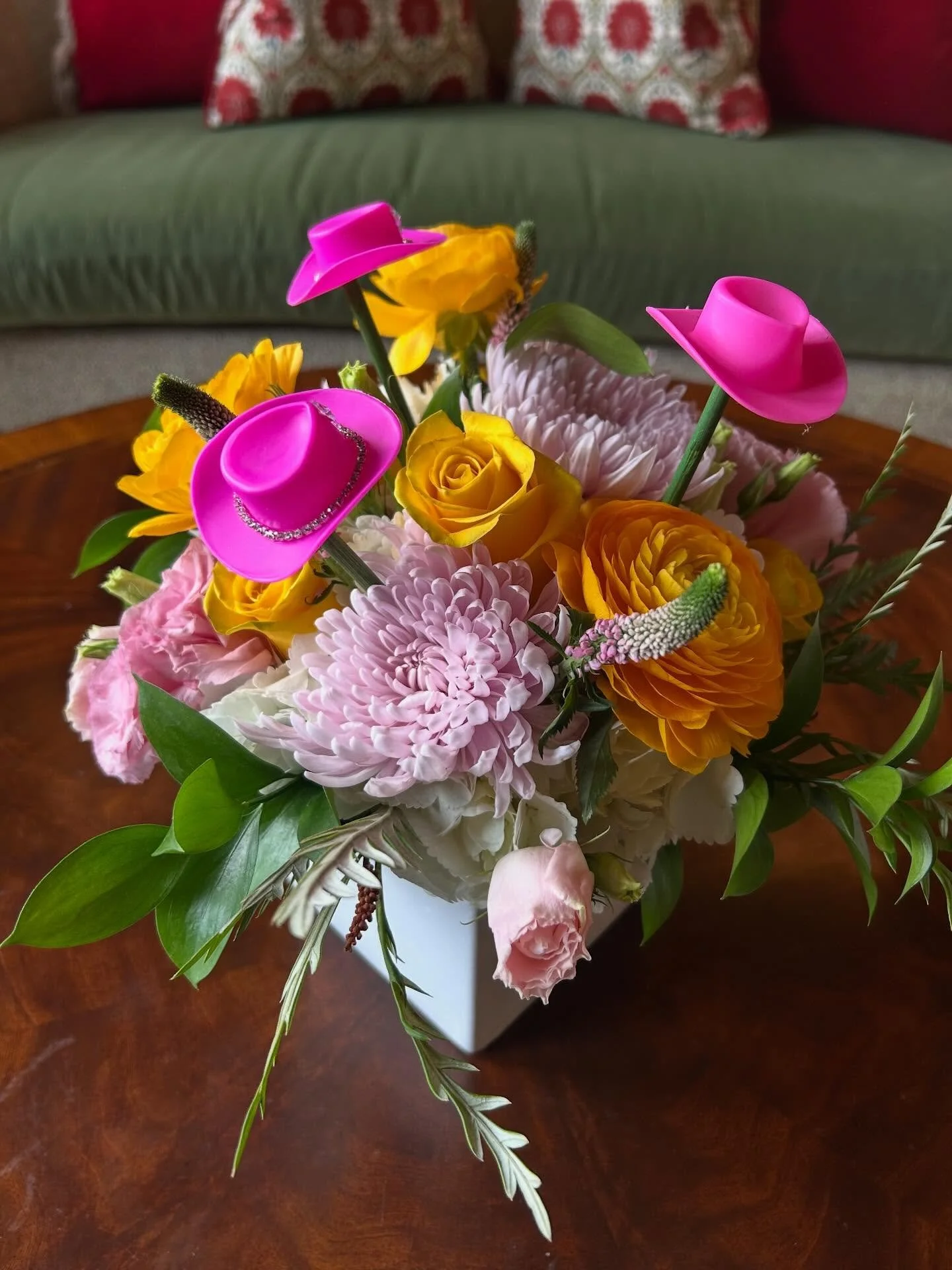 Flowers for a friend.