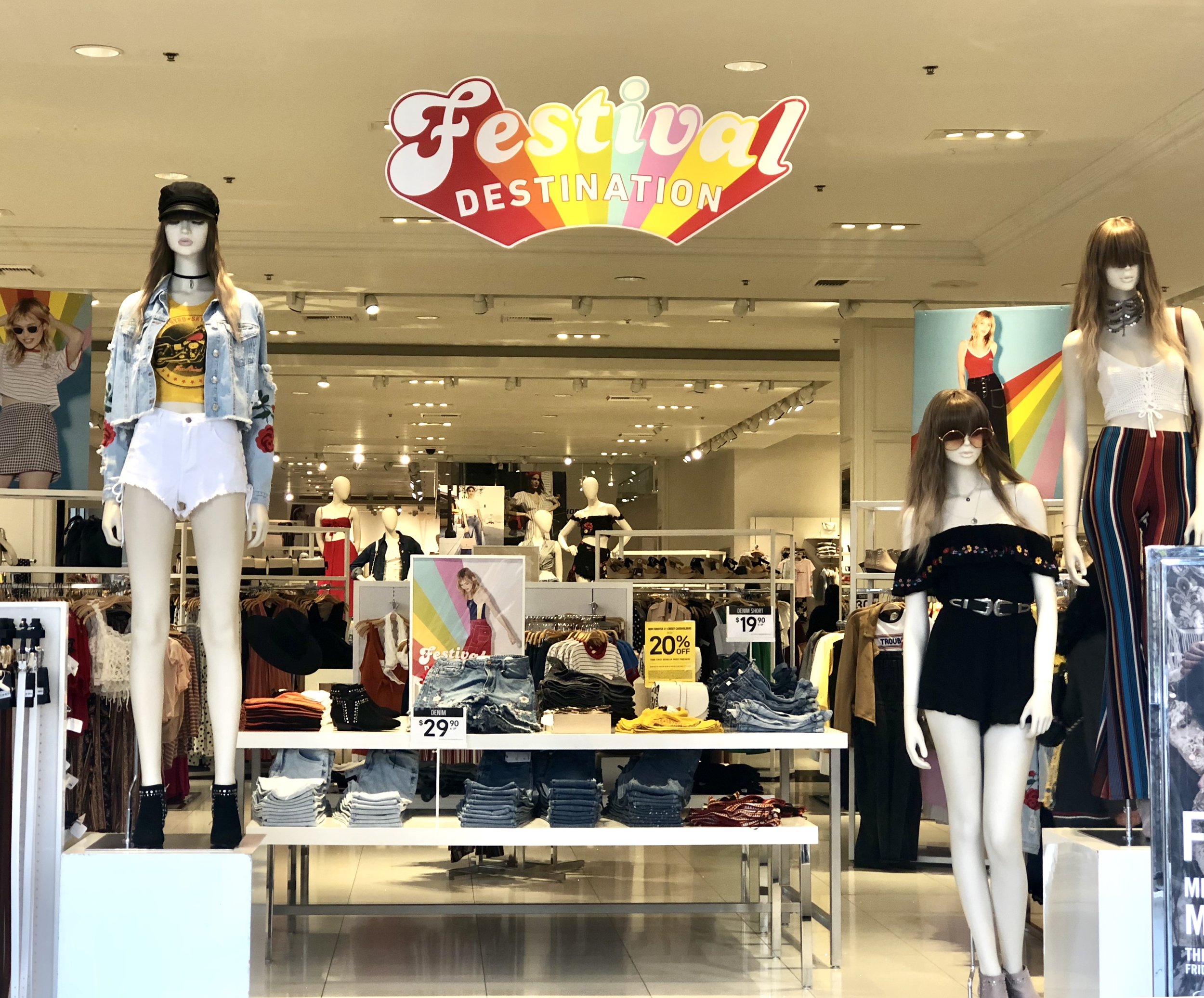 FESTIVAL BANNER IN-STORE DISPLAY