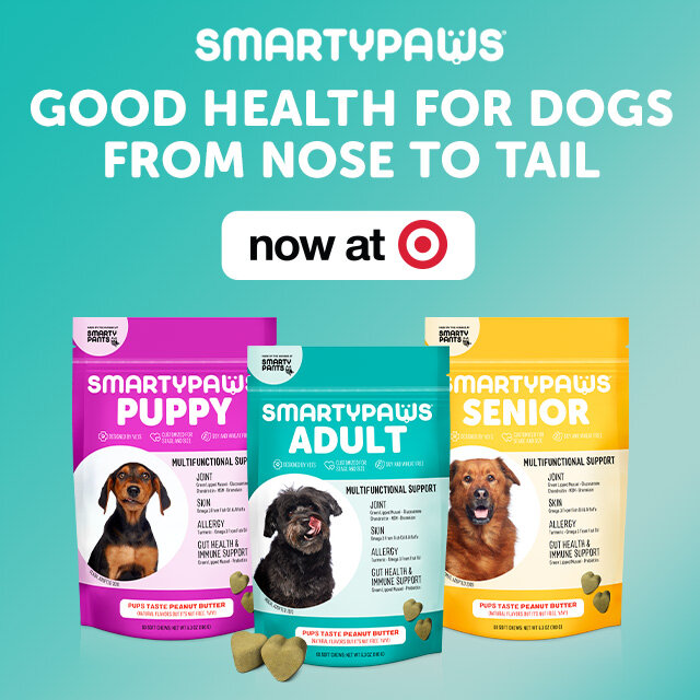 SmartyPaws Spotify Ad for Target Banner