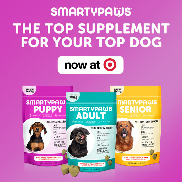 SmartyPaws Spotify Ad for Target Banner