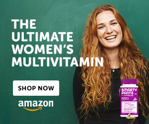 SmartyPants Vitamins PhD Women Formula Amazon Banner