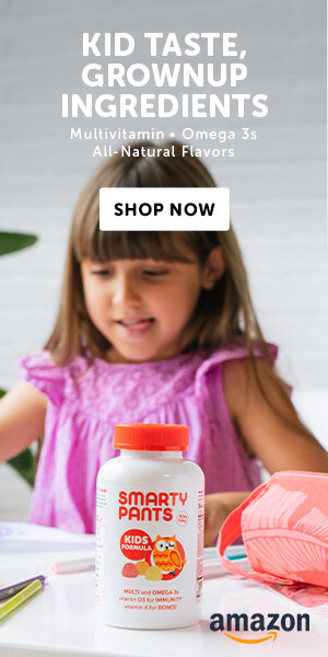 SmartyPants Vitamins Kids Formula Amazon Banner