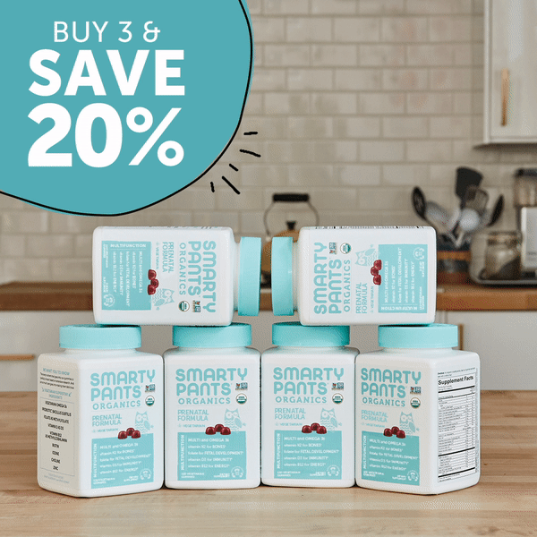 SmartyPants Vitamins Organic Prenatal Promo for Facebook Ad