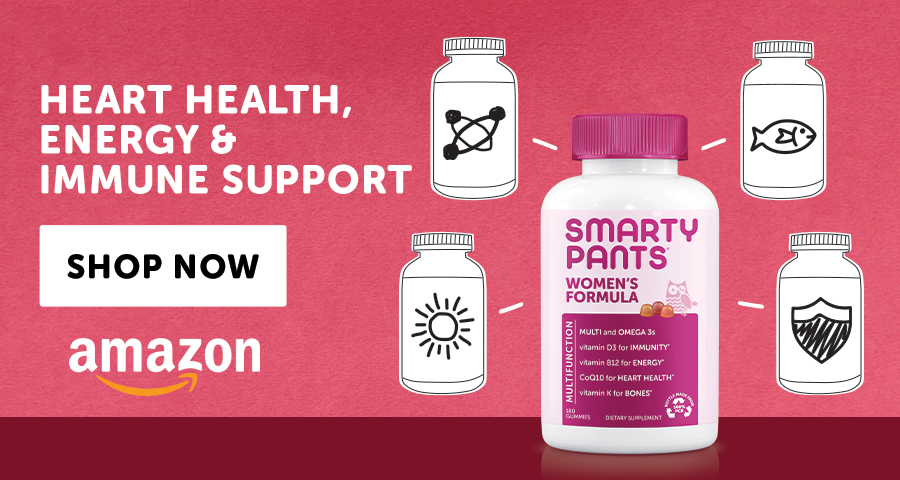 SmartyPants Vitamins Women Formula Amazon Banner