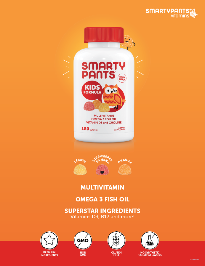 SmartyPants Vitamins KF180 Demo Sign For Costco US (Print)