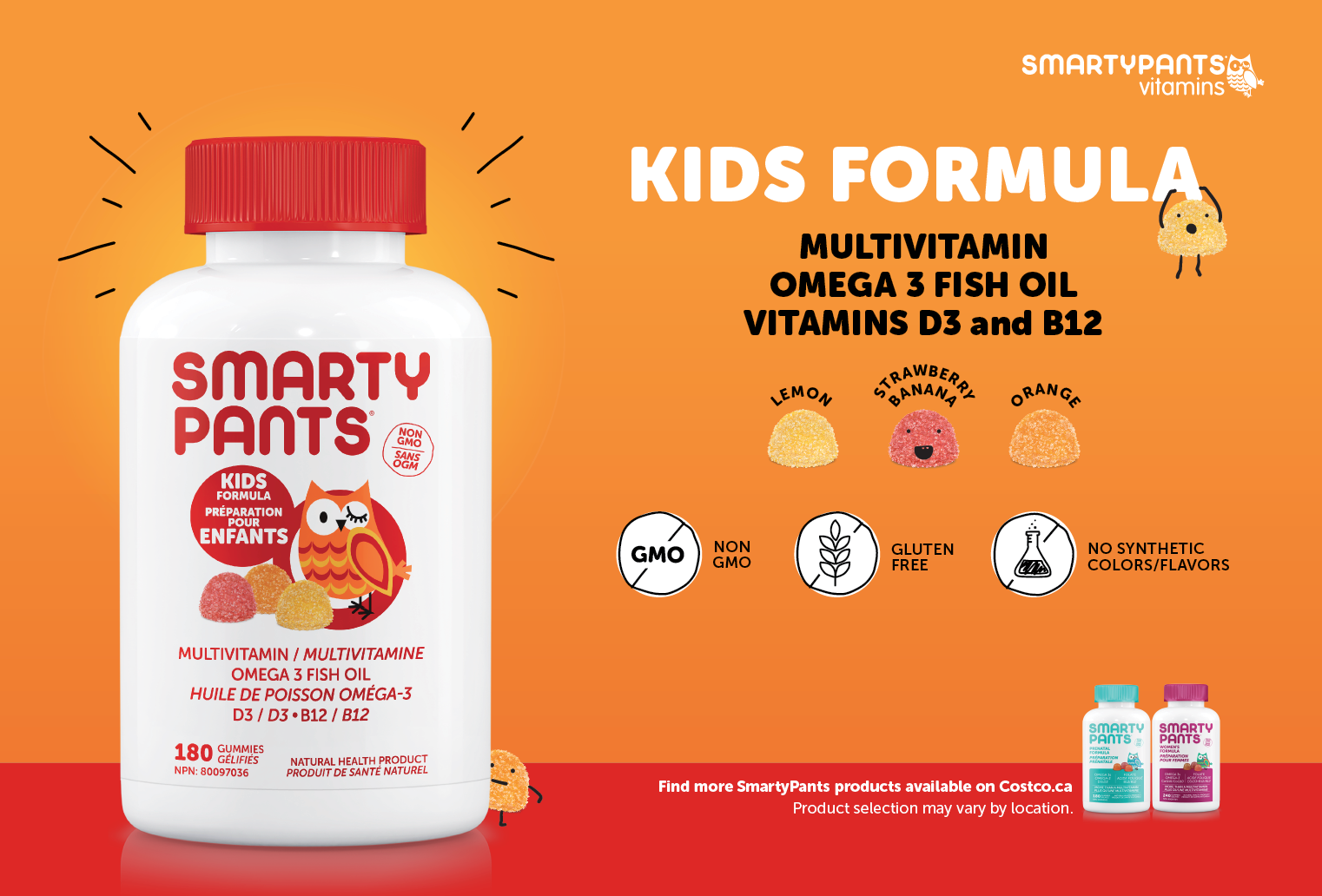 SmartyPants Vitamins Costco Canada Ad_English (Print)