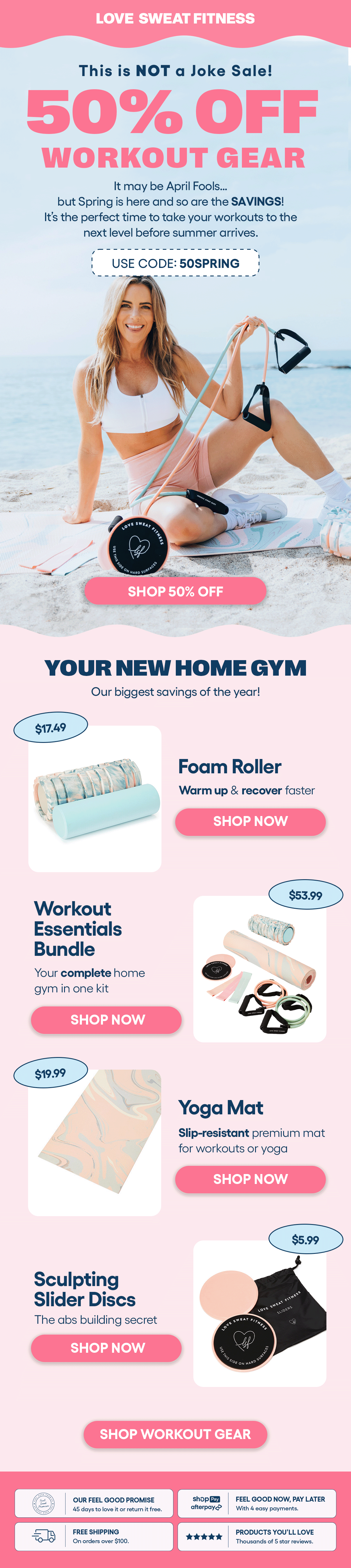 50% OFF WORKOUT GEAR.gif