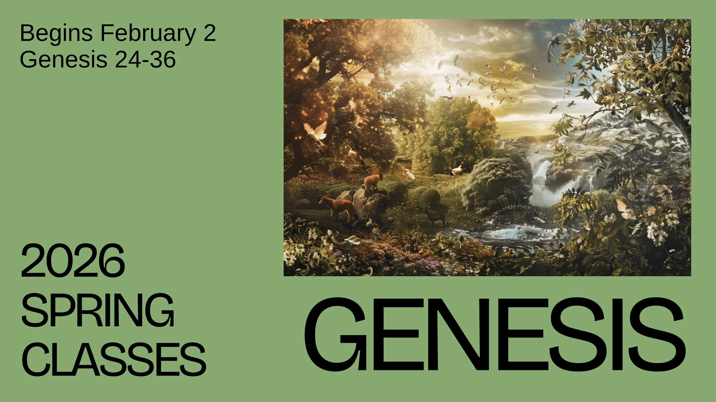 Spring 2026 Class: Genesis 24-36