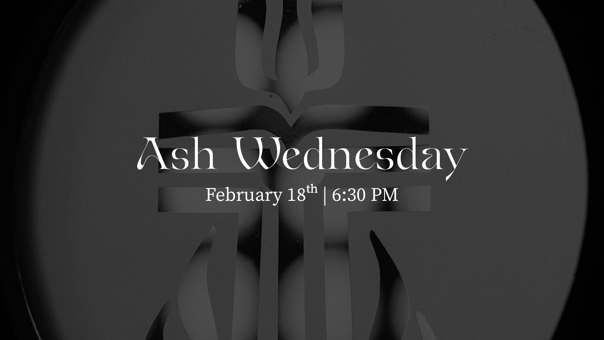Ash Wednesday Service