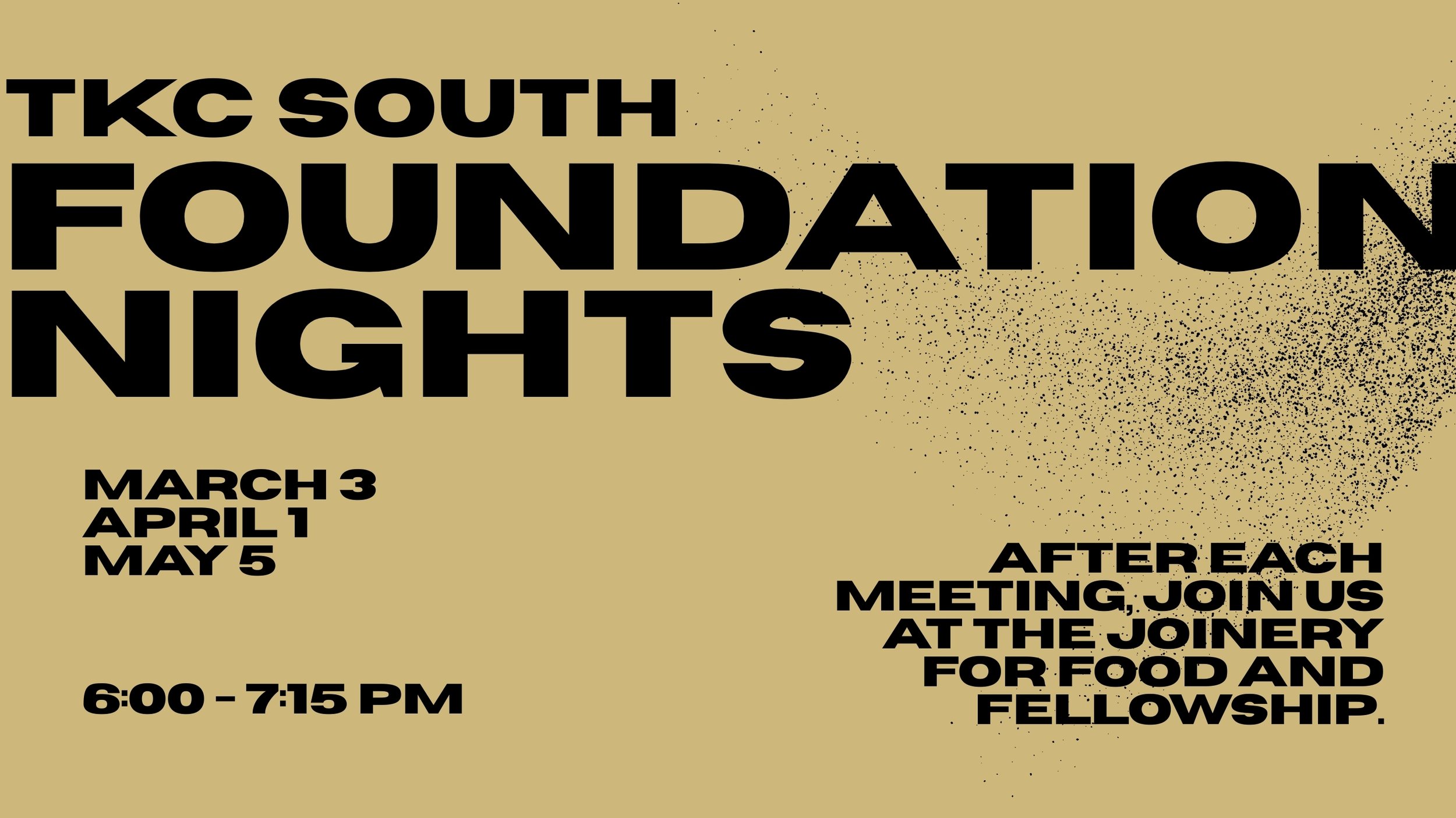 TKC South Foundation Night