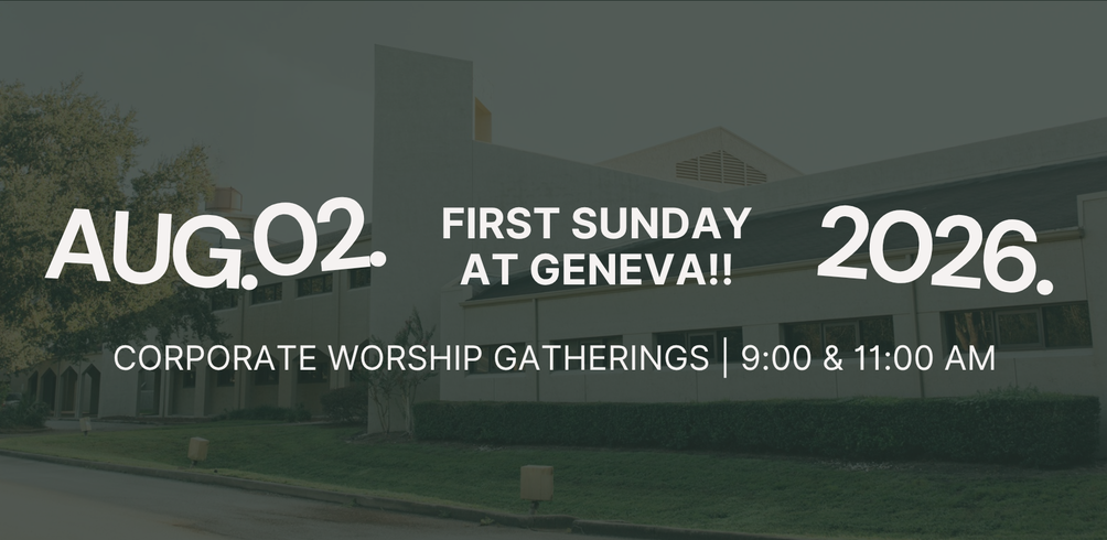 First Sunday at Geneva