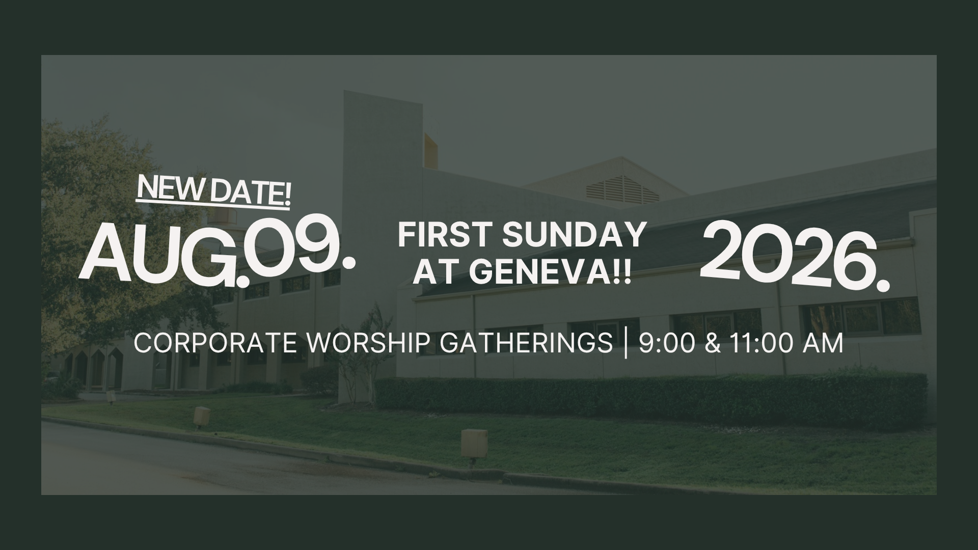 First Sunday at Geneva