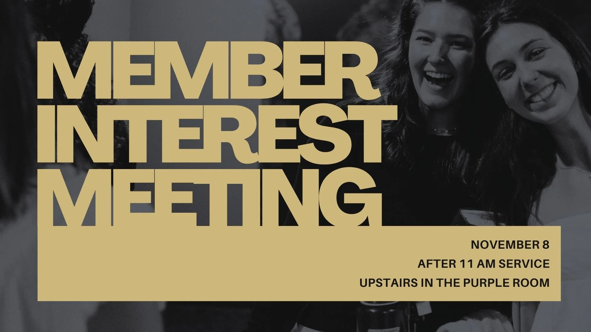 Member Interest Meeting