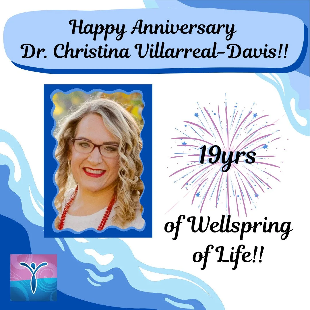 Today marks 19 years of Wellspring of Life!! 
#anniversary #19years #wellspringoflife