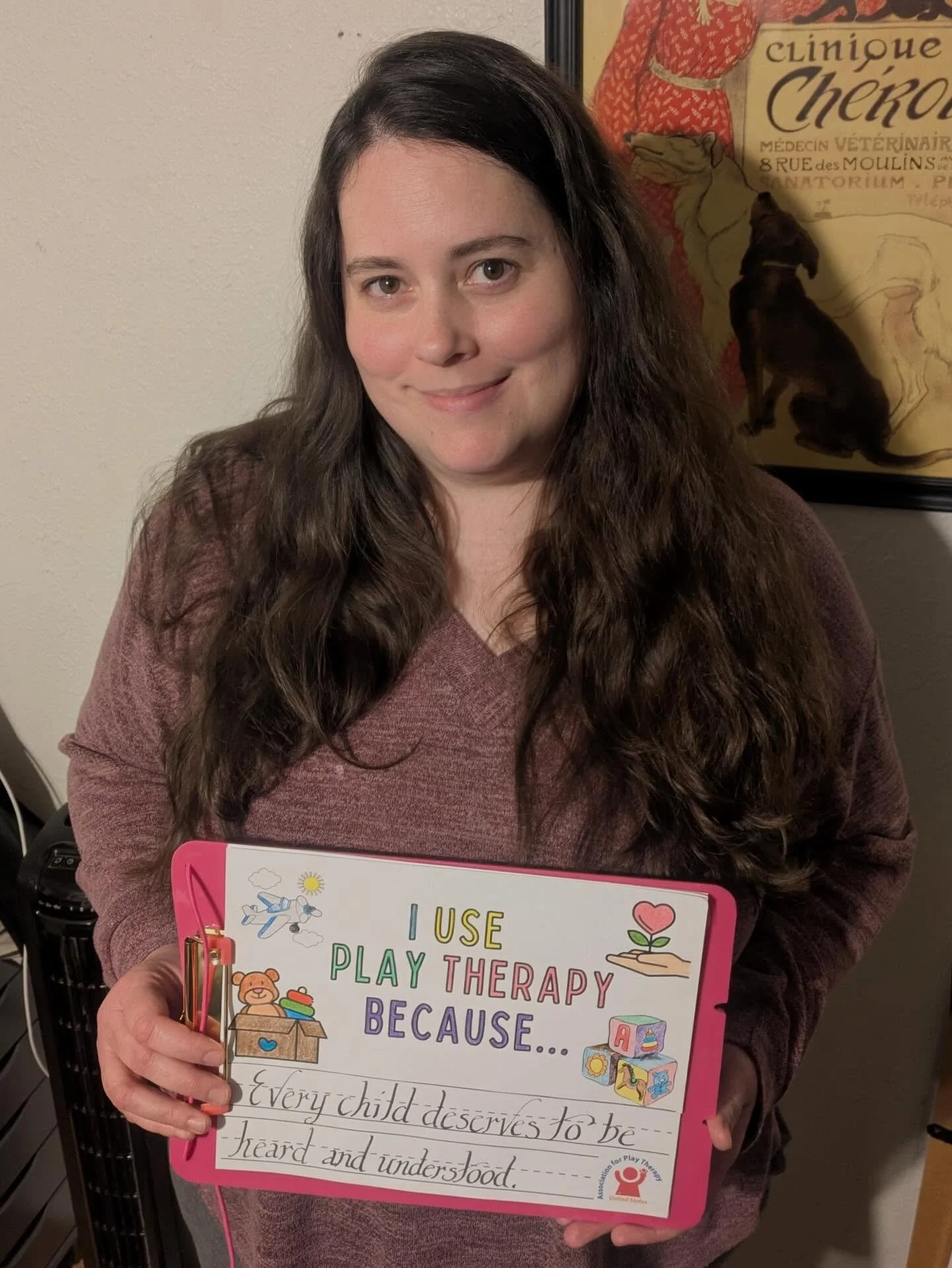 Jessica uses play therapy because every child deserves to be heard and understood! #PlayTherapyWeek2026