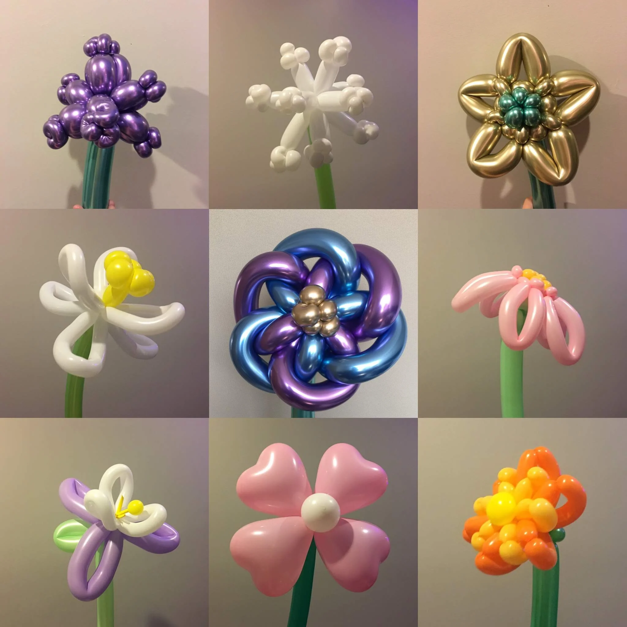 Gold-Tier Balloon Flowers examples