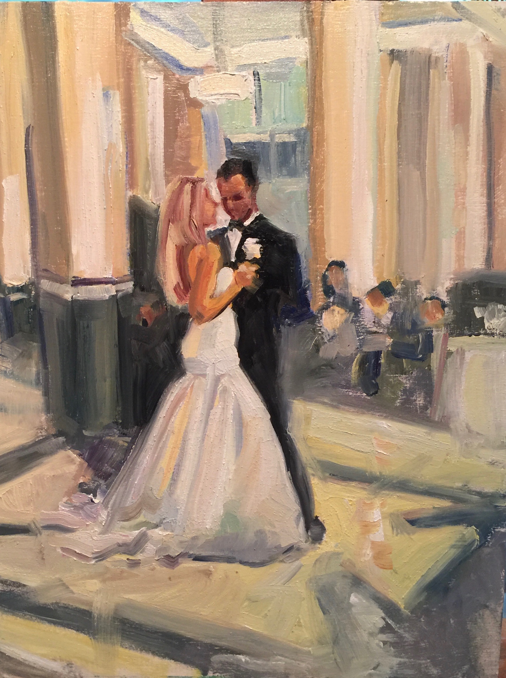 “The First Dance” Chip and Miranda Summerall in the Carlyle.