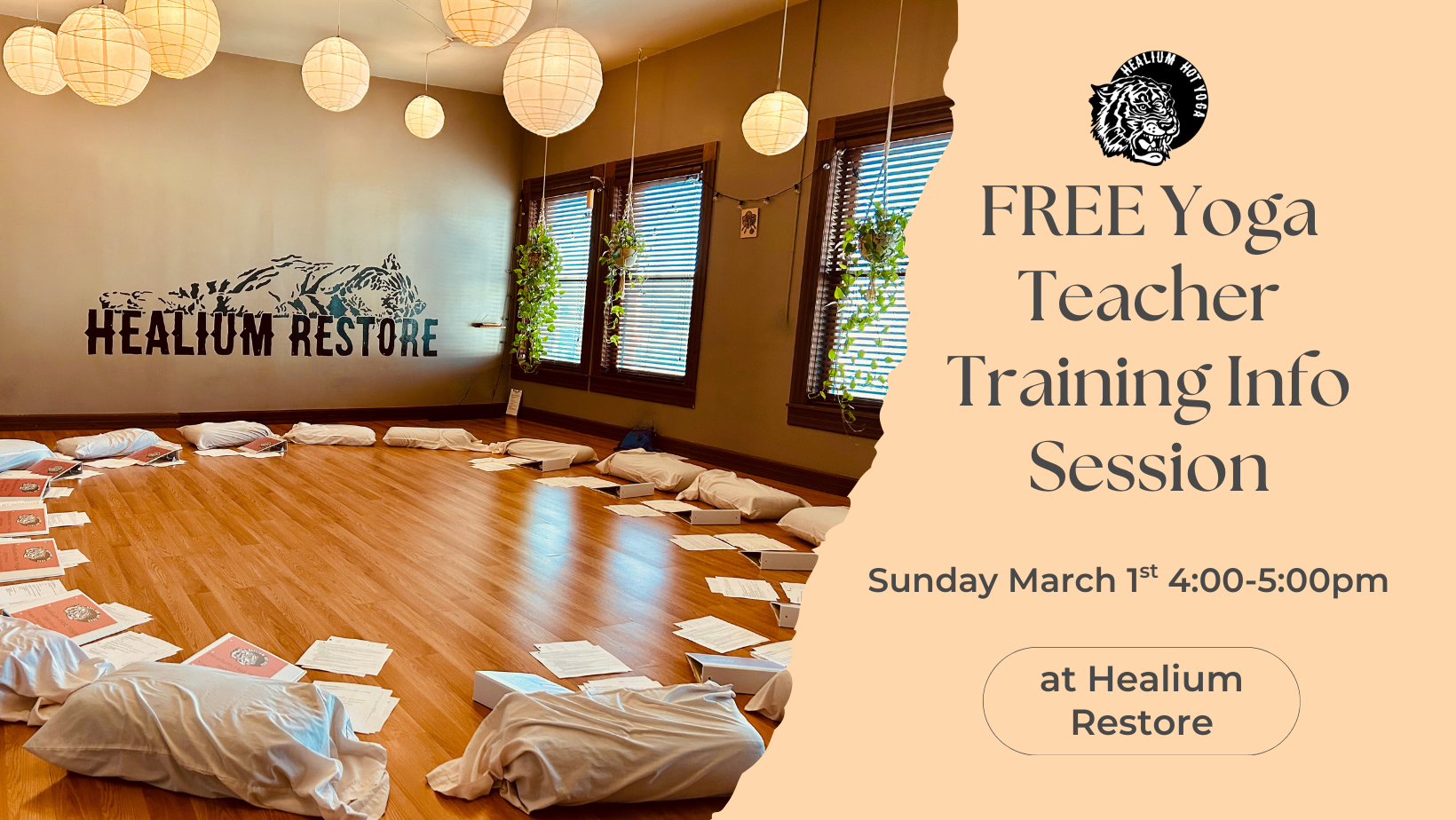 FREE Yoga Teacher Training Info Session
