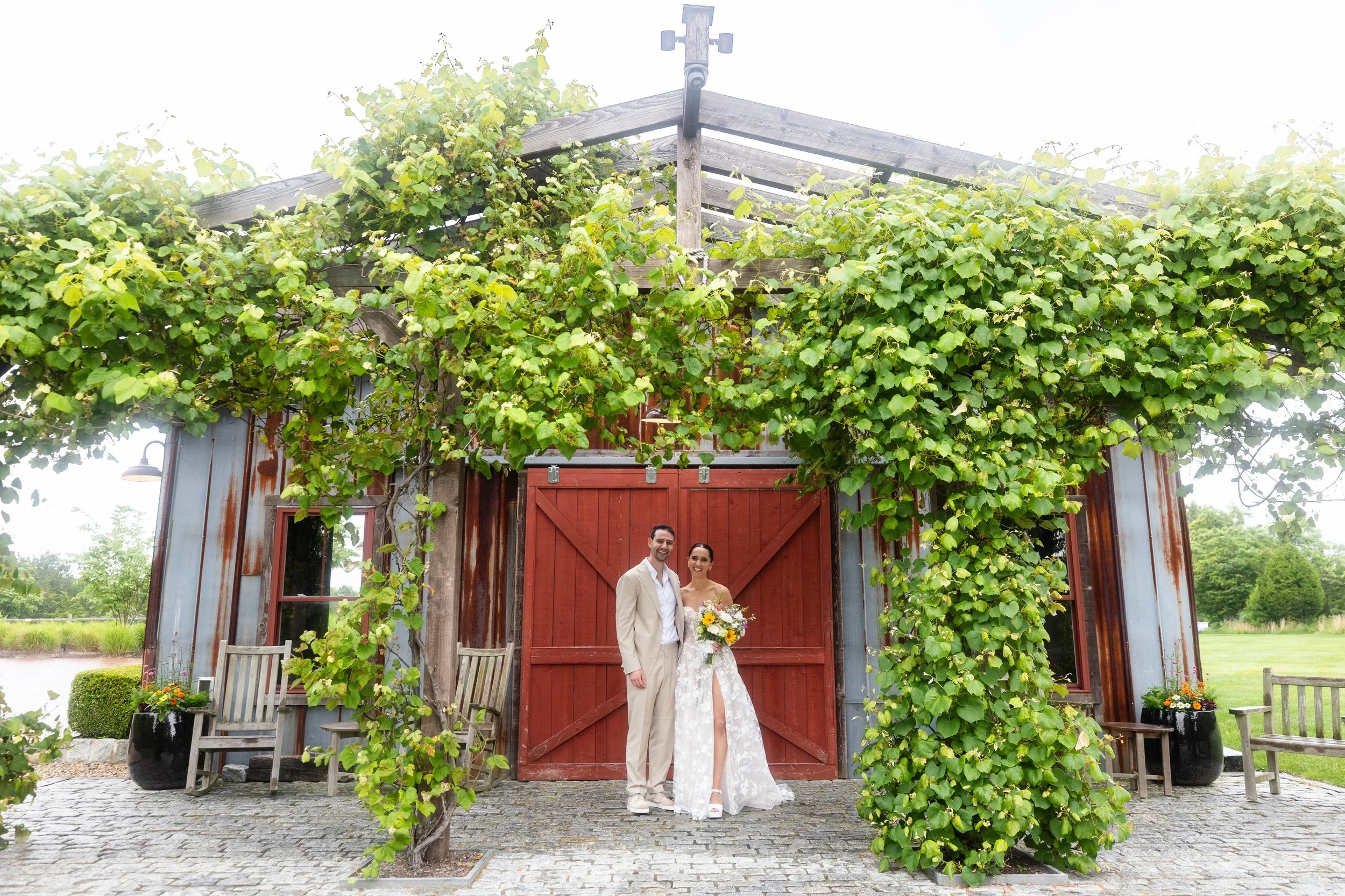 Elegant Long Beach Island Wedding at Farm on Main | Rustic Charm