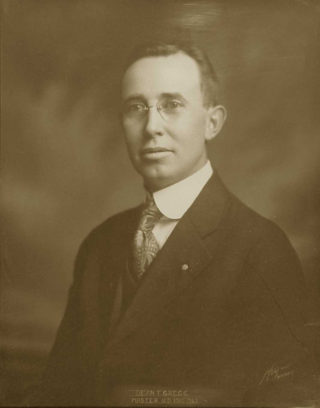 Dean Gregg, 1913 (U.D.)
