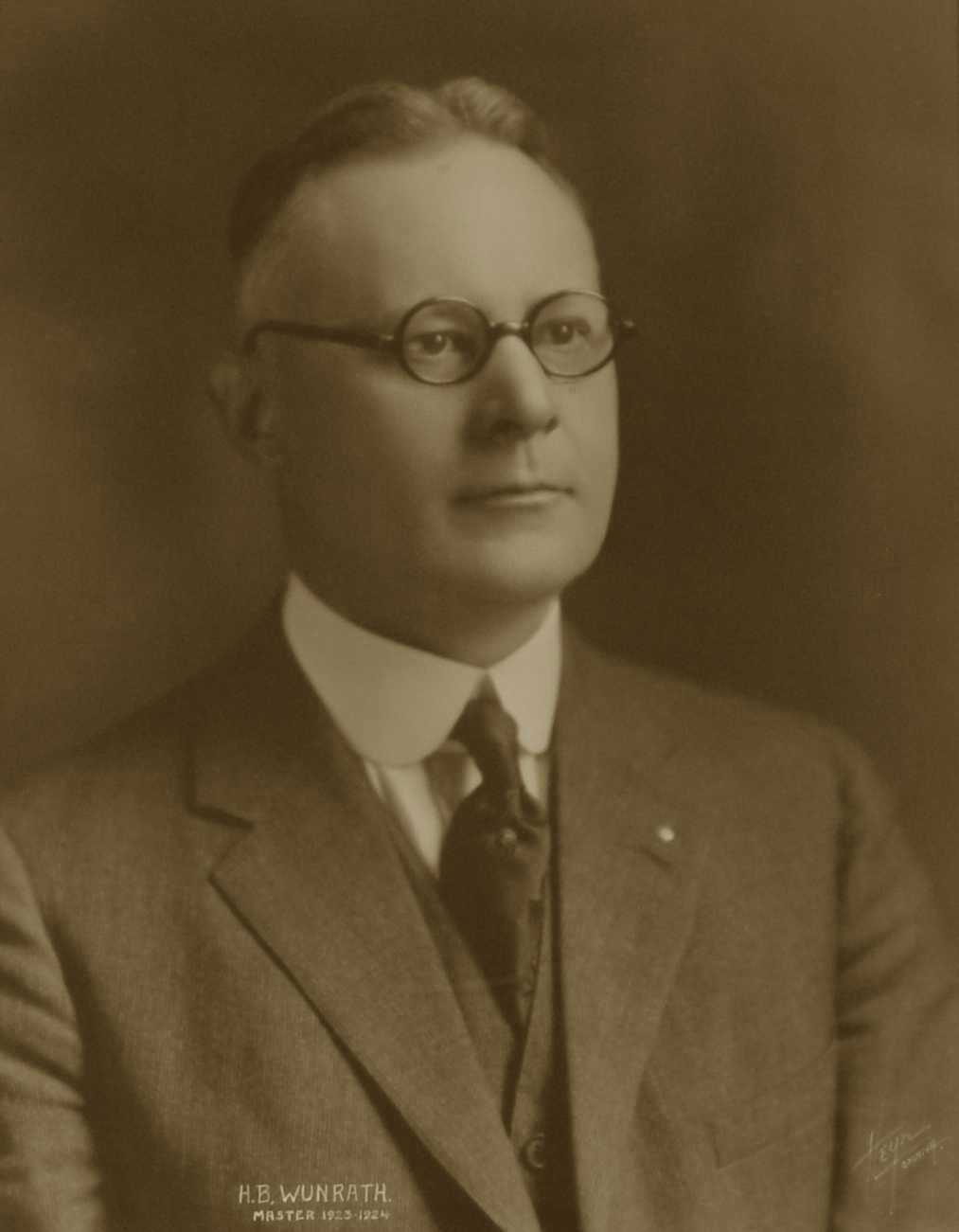 H. B. Wunrath, 1923-1924