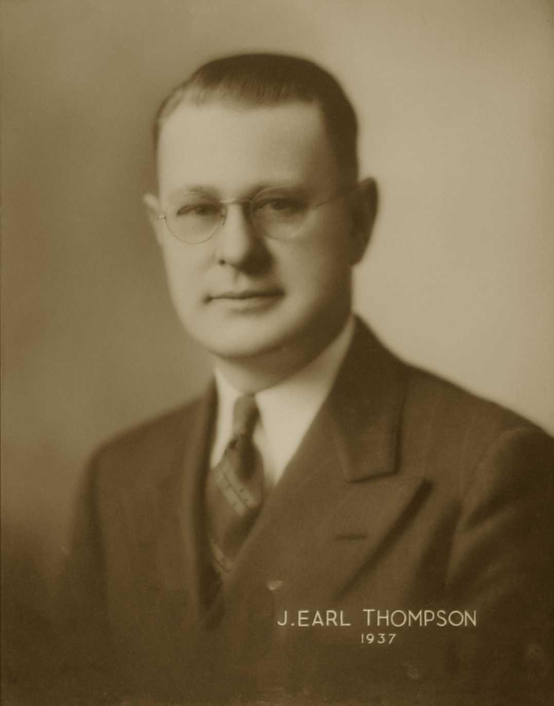 J. Earl Thompson, 1937