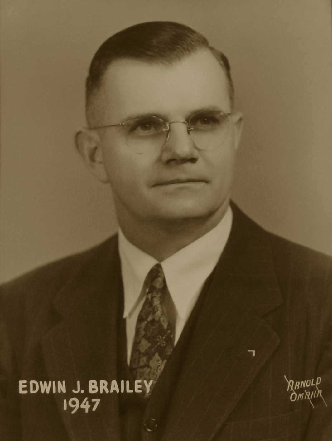 Edwin J. Brailey, 1947