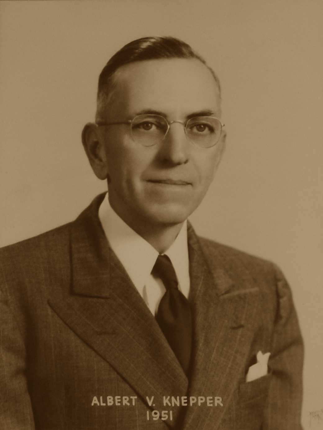 Albert V. Knepper, 1951