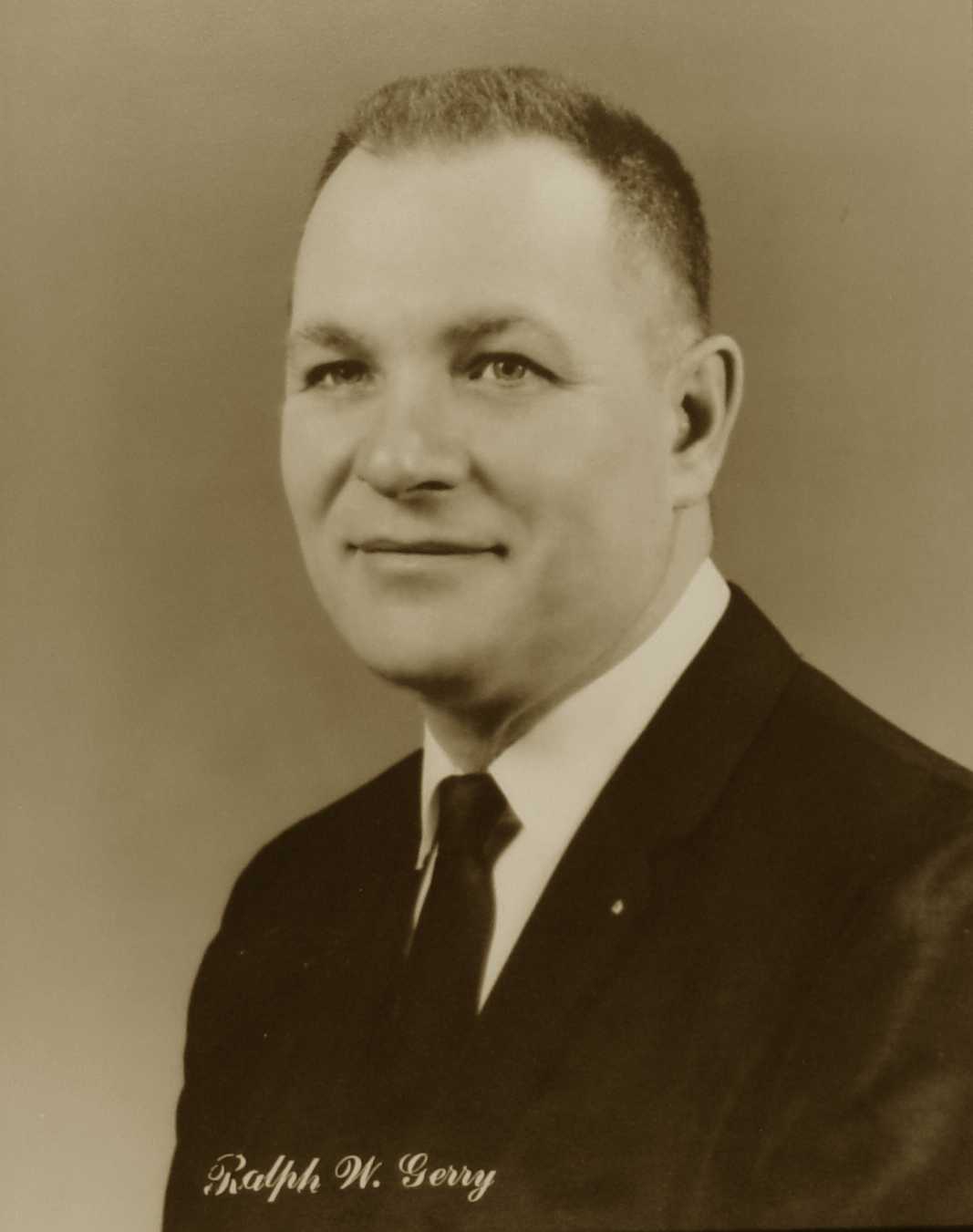 Ralph W. Gerry, 1965